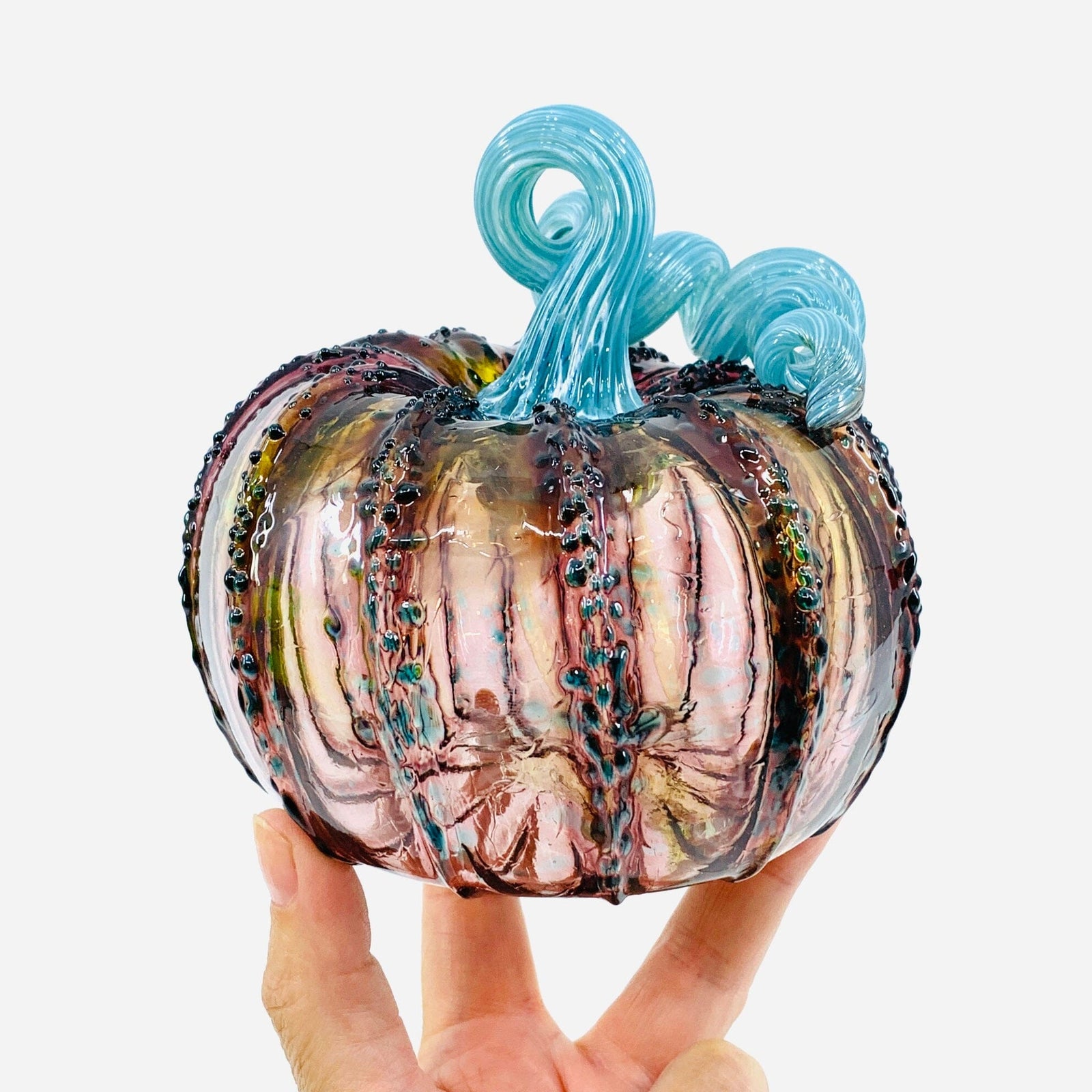 Daily Pumpkin 2269 Squat Gabby Luke Adams Glass Blowing Studio 