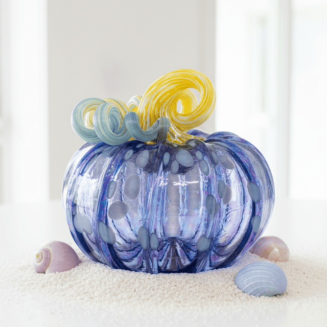 Daily Pumpkin 801 Squat Gabby Luke Adams Glass Blowing Studio 