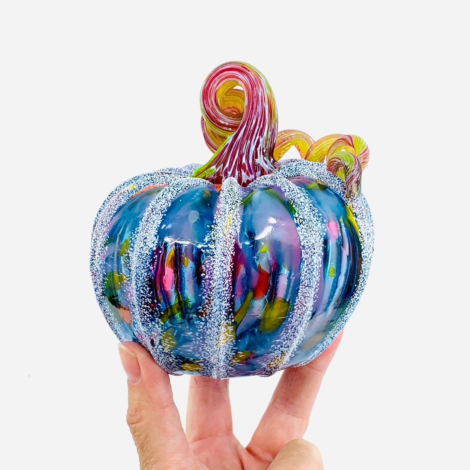 Daily Pumpkin 2507 Squat Gabby Luke Adams Glass Blowing Studio 