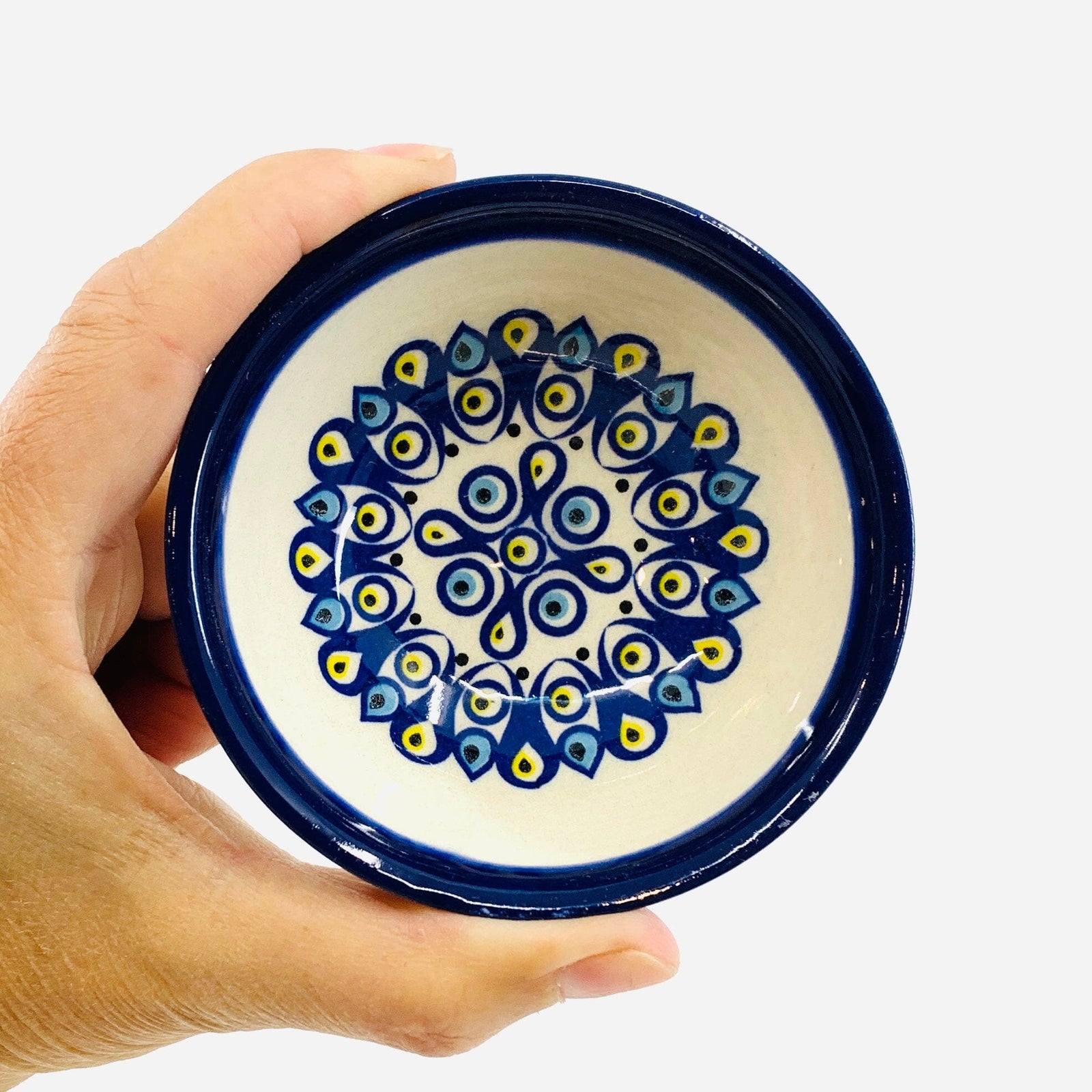 Handmade Turkish Evil Eye Bowl 3 Decor Natto USA 