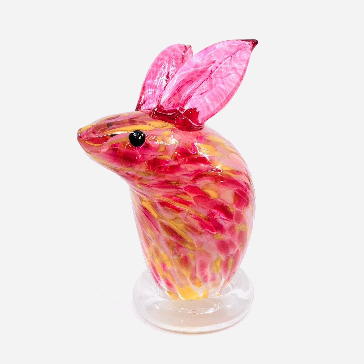 Daily Bunny 274 - Hibicus Gabby Luke Adams Glass Blowing Studio 