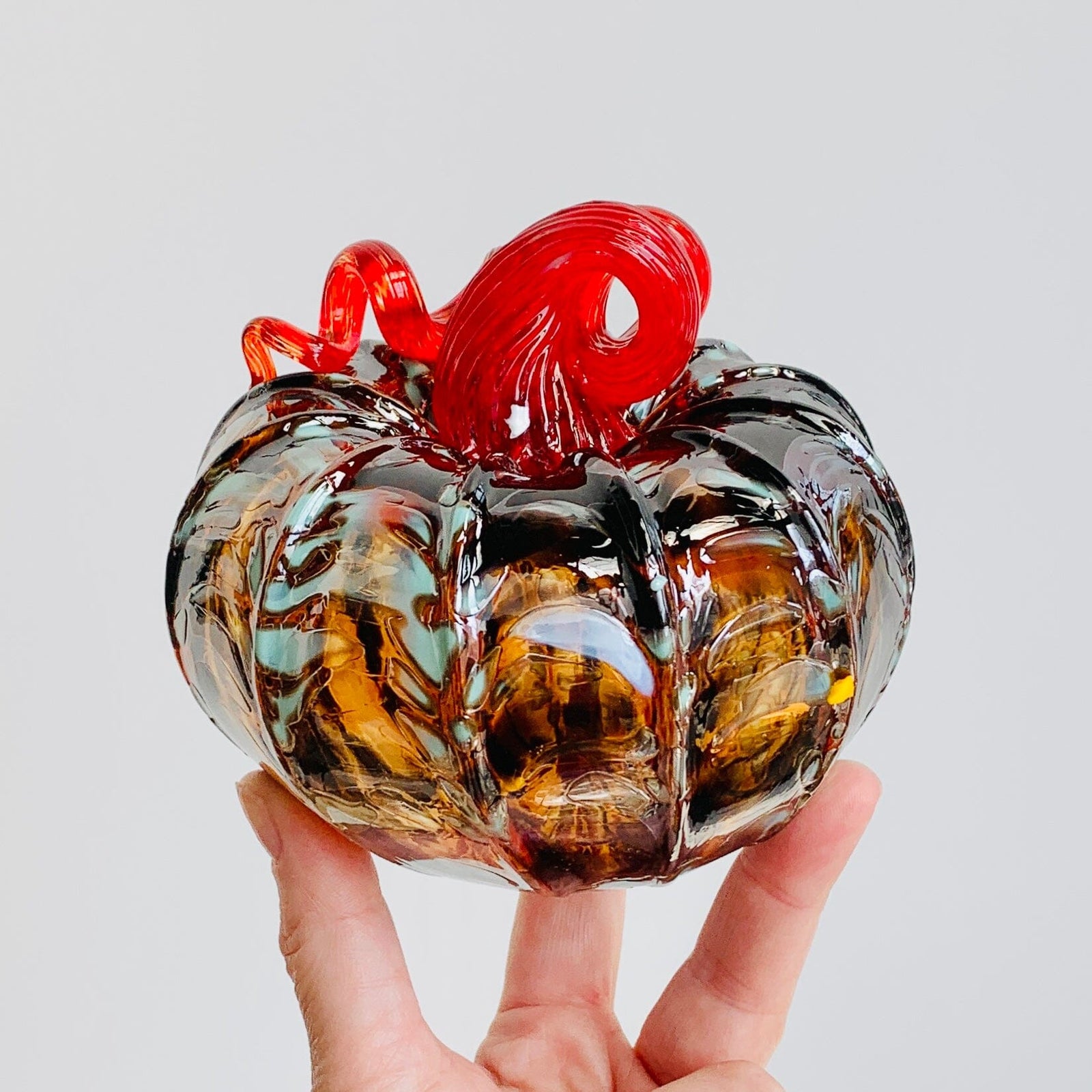 Daily Pumpkin 1670 Dessert Squat Gabby Luke Adams Glass Blowing Studio 