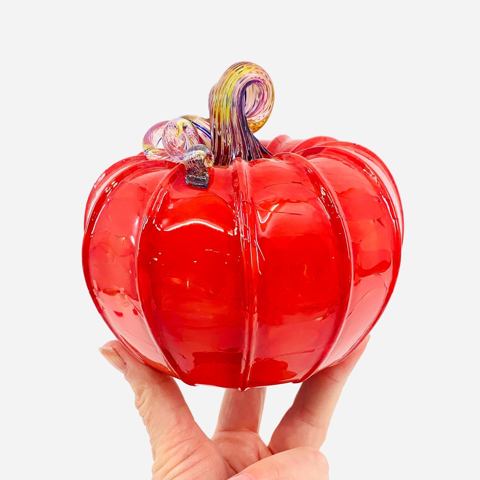 Daily Pumpkin 3430 Squat Gabby Luke Adams Glass Blowing Studio 