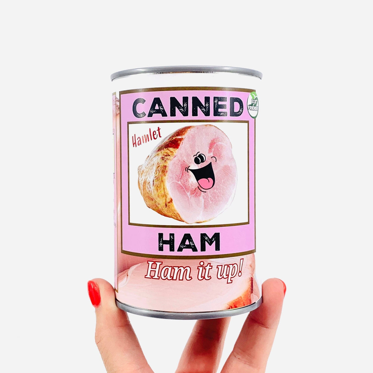 Stuffed Ham in a Can Canned Gifts 