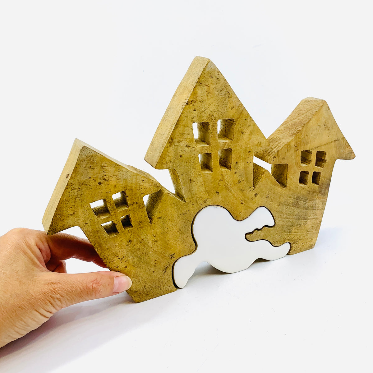 Wooden Haunted House