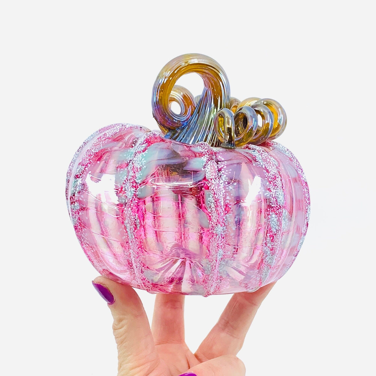 Daily Pumpkin 3095 Practice Squat Gabby Luke Adams Glass Blowing Studio 