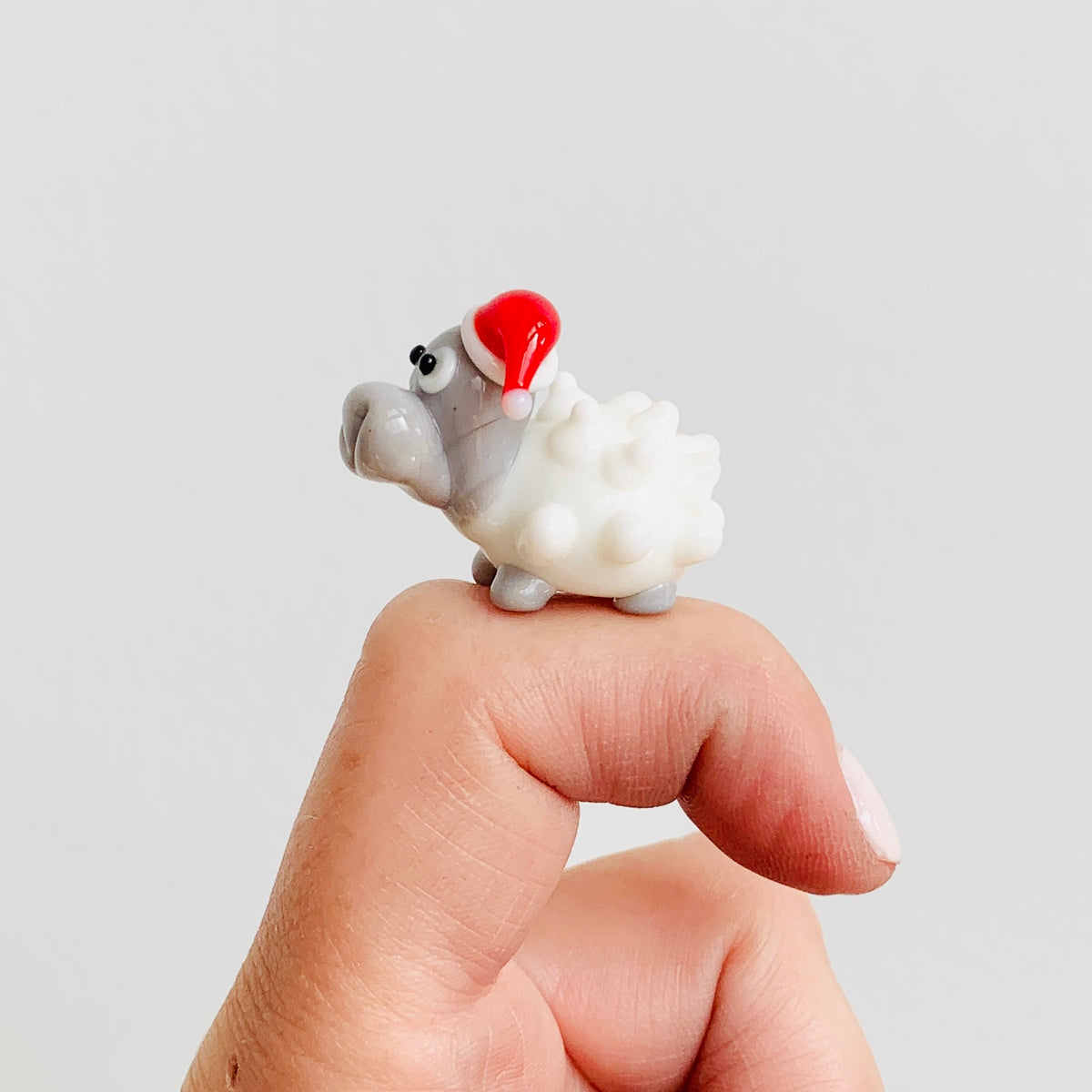 Tiny Santa Sheep