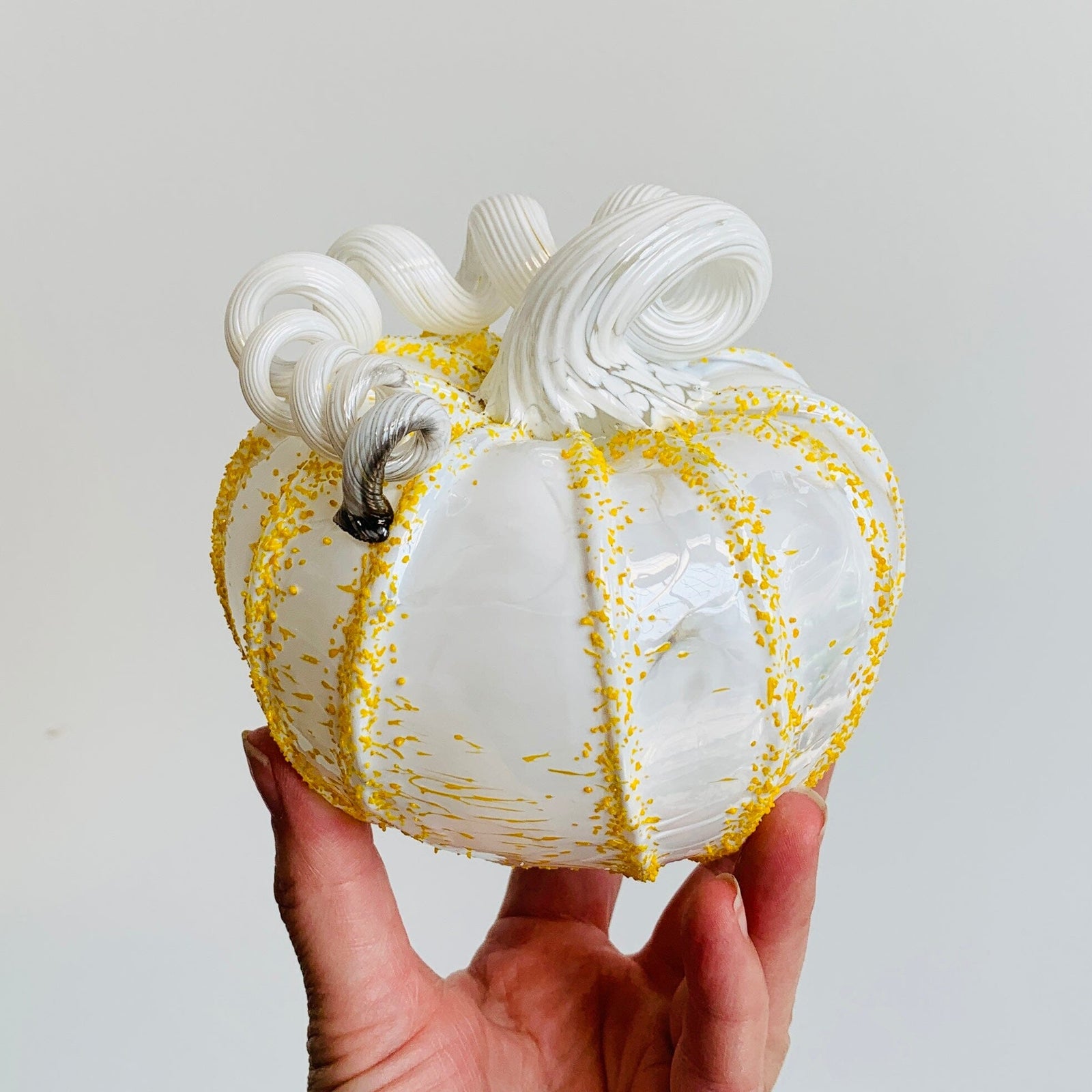 Daily Pumpkin 2815 Squat Gabby Luke Adams Glass Blowing Studio 