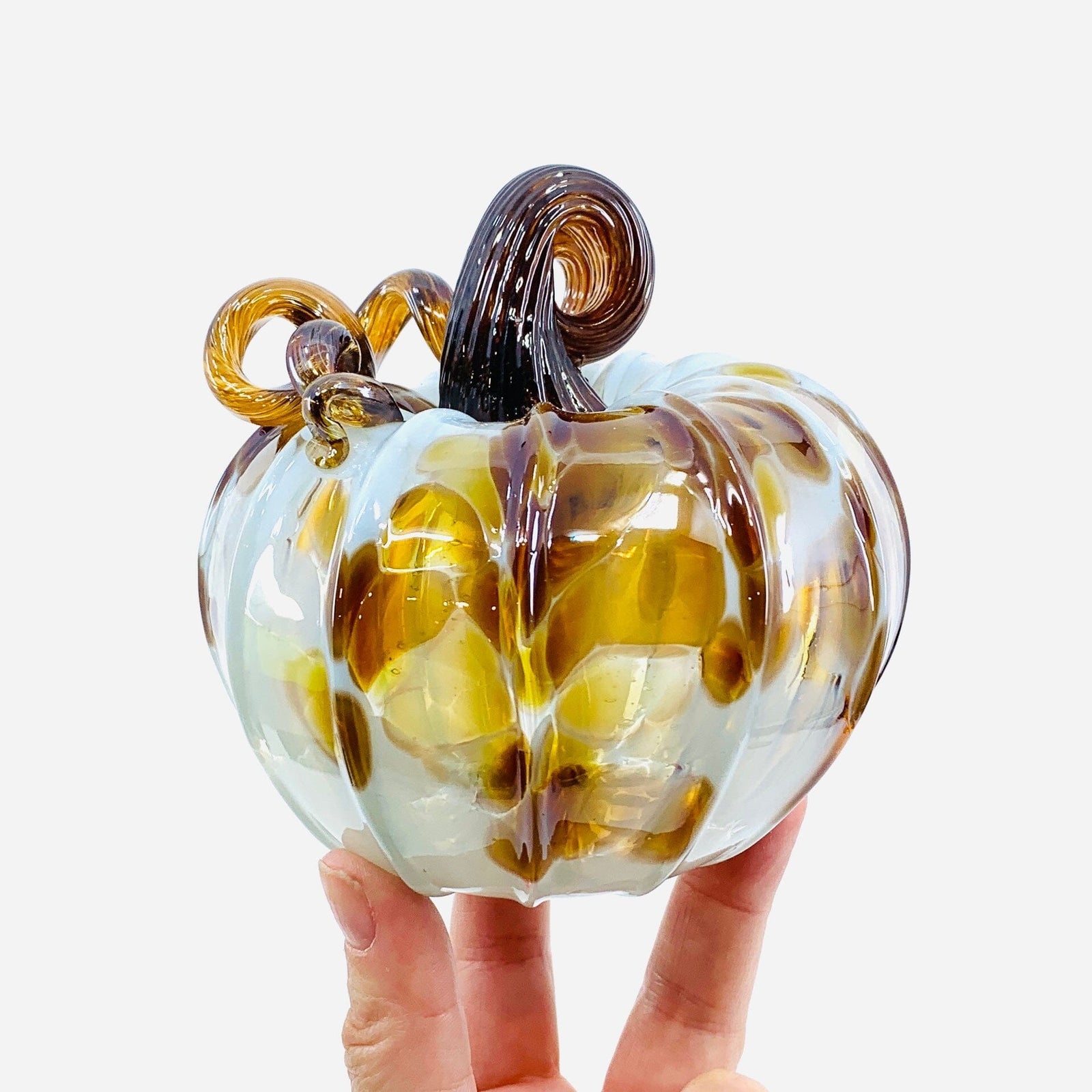 Coffee Bean Barista Squat Pumpkin Inspo Luke Adams Glass Blowing Studio 