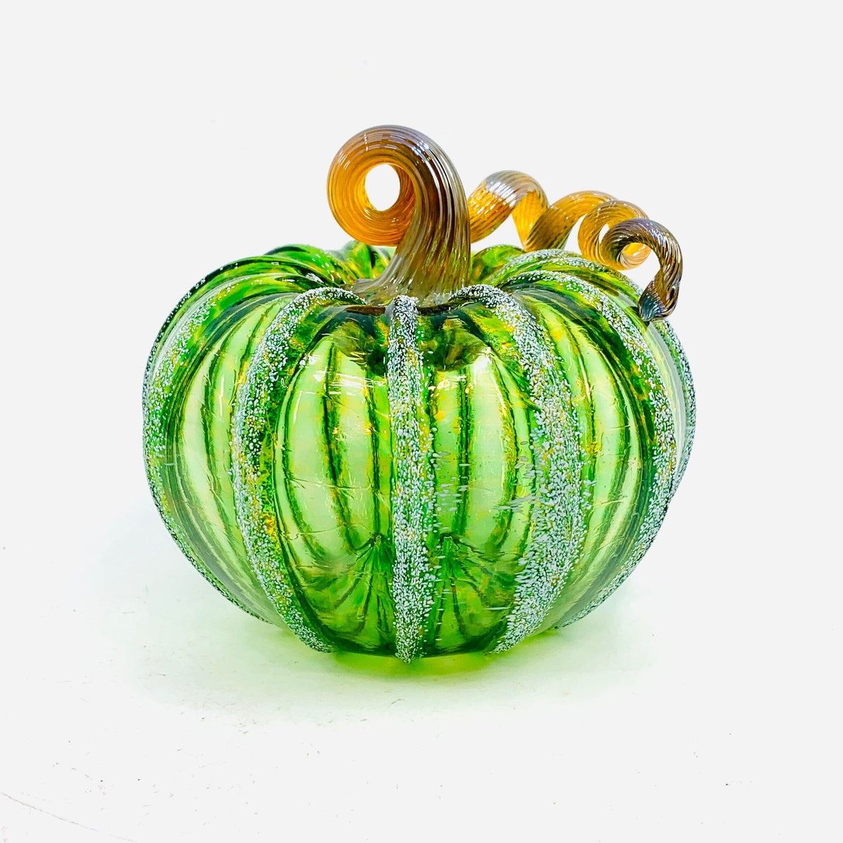 Daily Pumpkin 1239 Squat Daily Pumpkin Luke Adams Glass Blowing Studio 