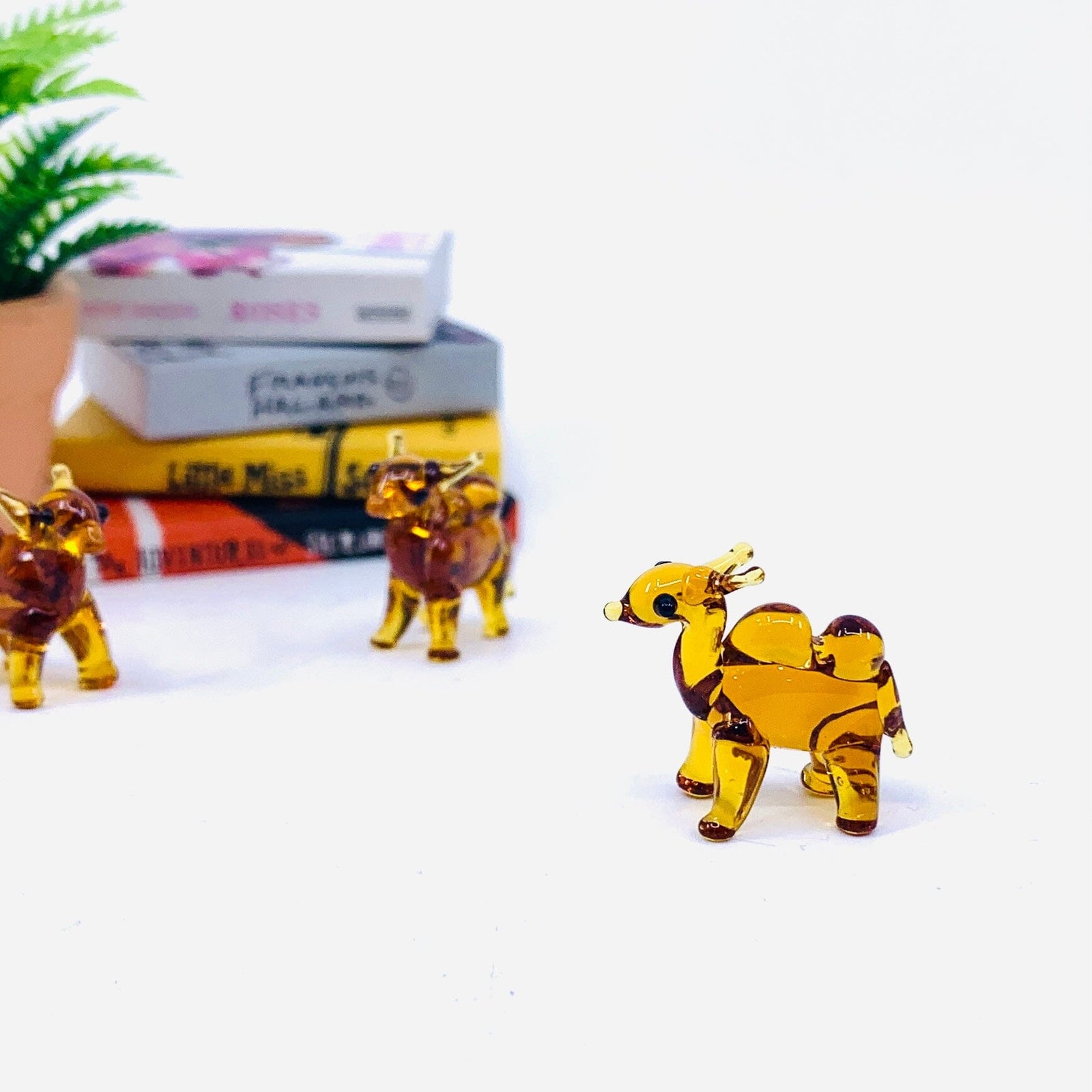 Tiny Glass Camel 348 Miniature GANZ 