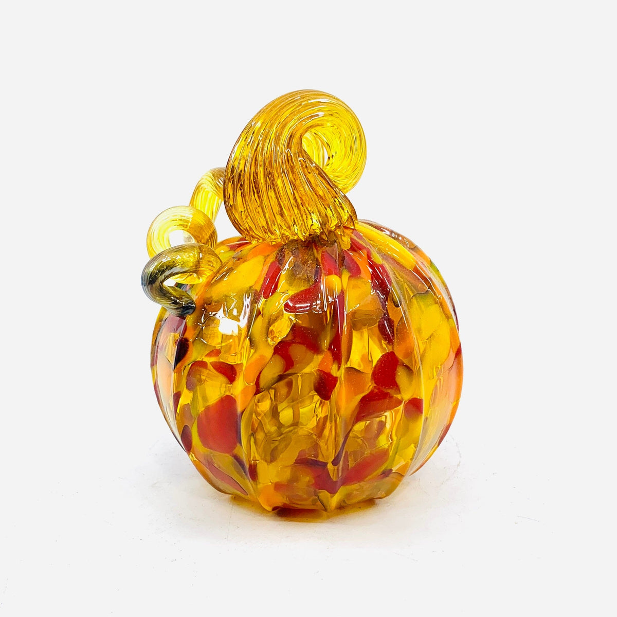 Daily Pumpkin 1587 Oops Mini Gabby Luke Adams Glass Blowing Studio 