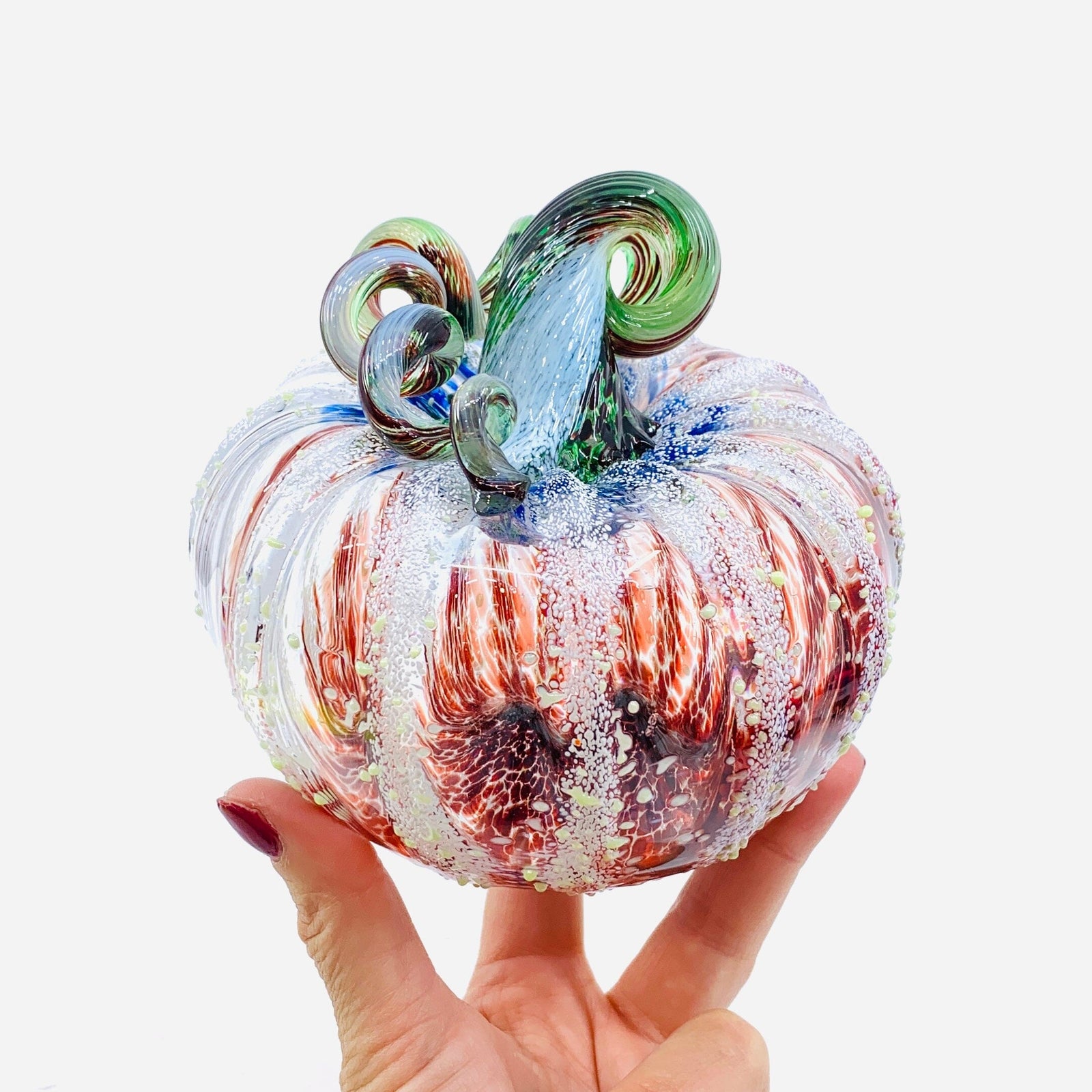 Daily Pumpkin 2085 Holiday Squat Gabby Luke Adams Glass Blowing Studio 