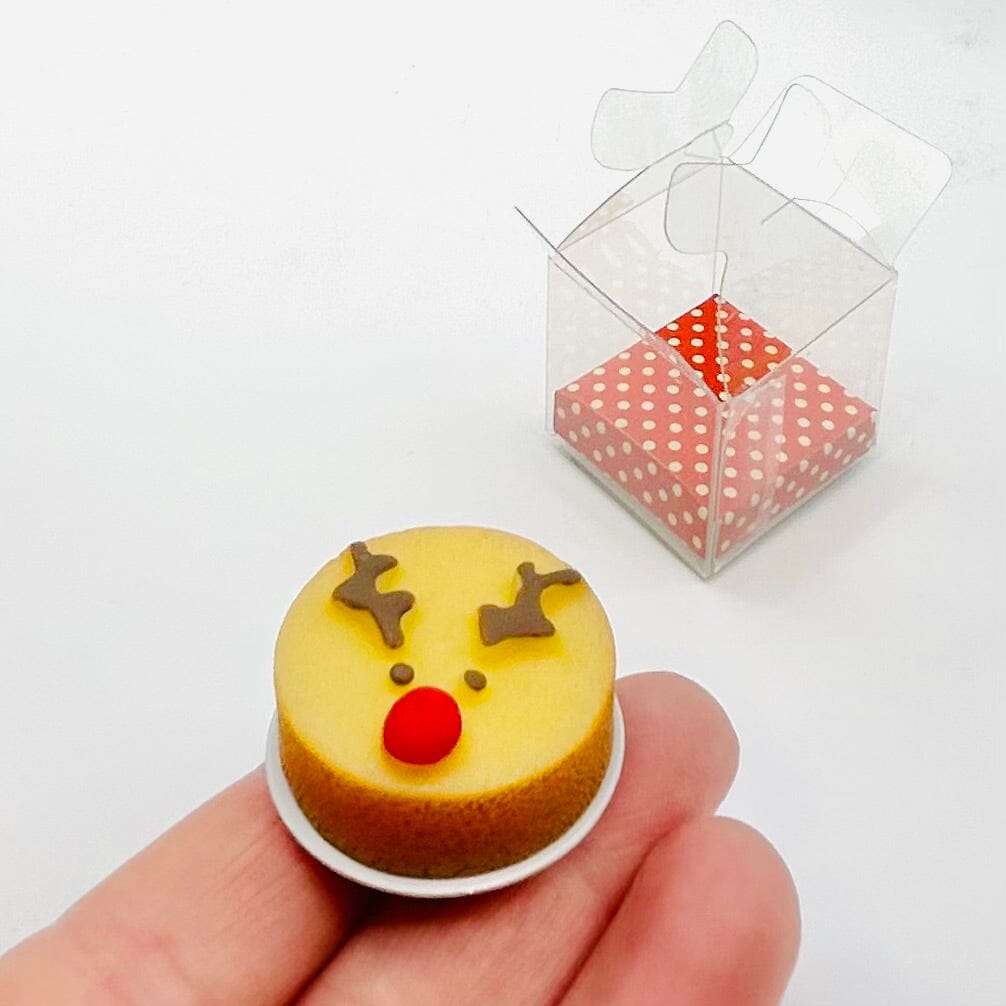Tiniest Reindeer Cheesecake Miniature - 