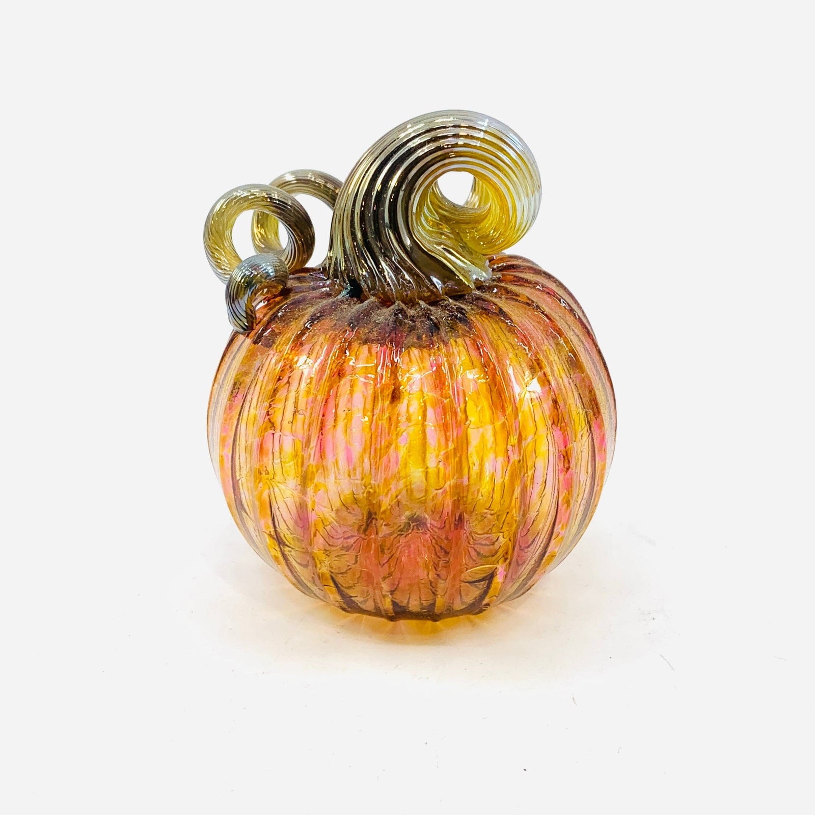 Daily Pumpkin 3404 Mini Gabby Luke Adams Glass Blowing Studio 