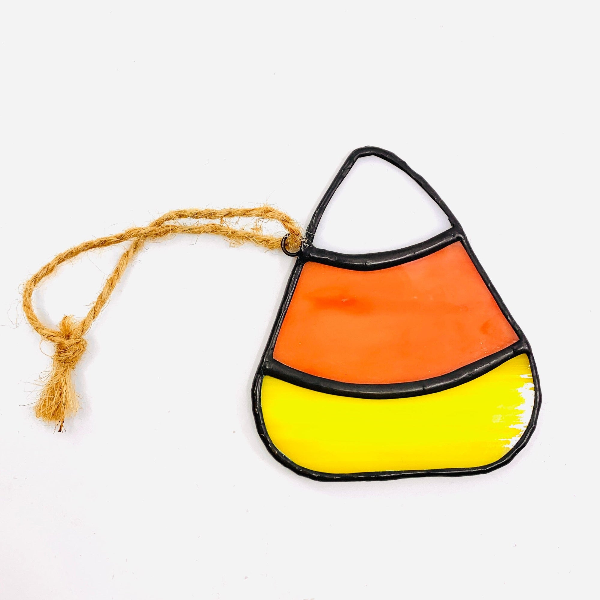 Stained Glass Suncatcher, Candy Corn Decor Michelle Bachand Dowling 