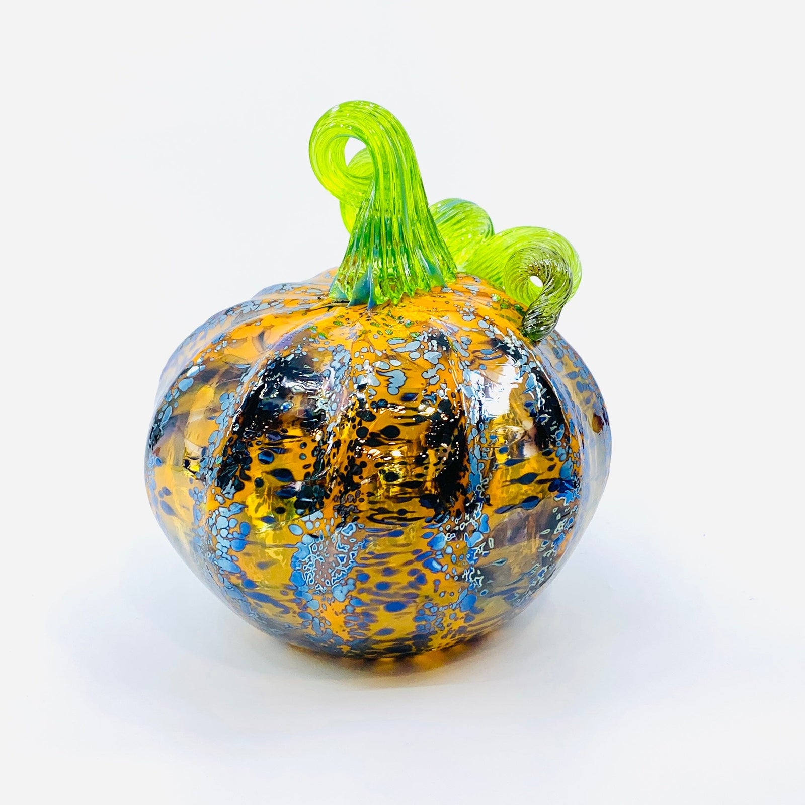 Daily Pumpkin 2078 Squat Gabby Luke Adams Glass Blowing Studio 