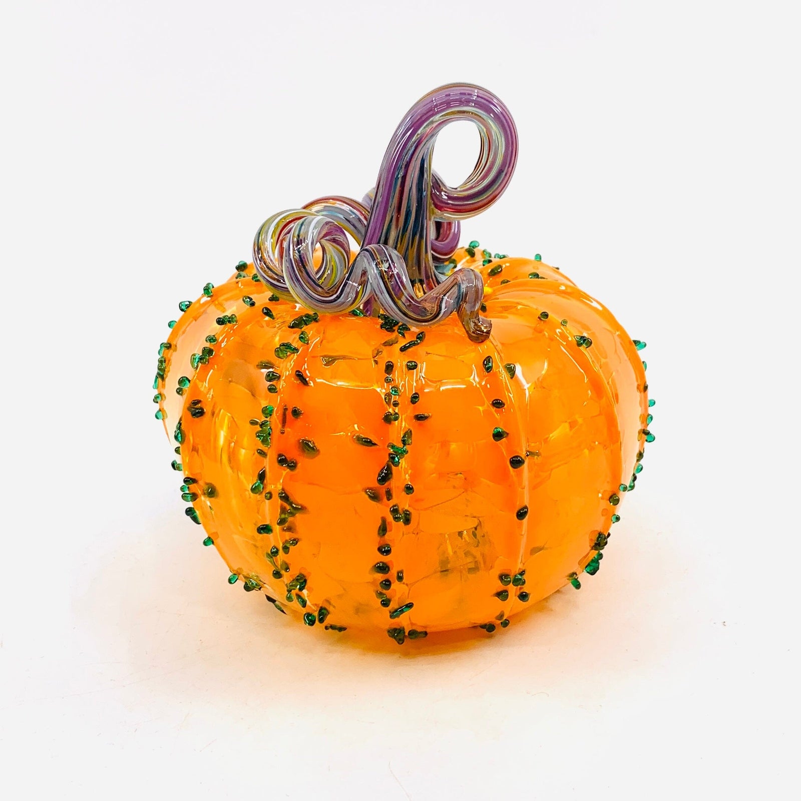 Daily Pumpkin 2972 Squat Gabby Luke Adams Glass Blowing Studio 