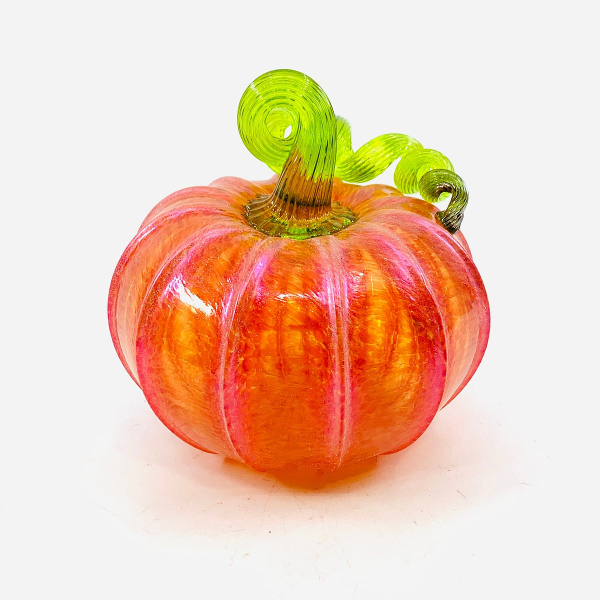 Daily Pumpkin 66 Fall Shimmer Squat Daily Pumpkin Luke Adams Glass Blowing Studio 