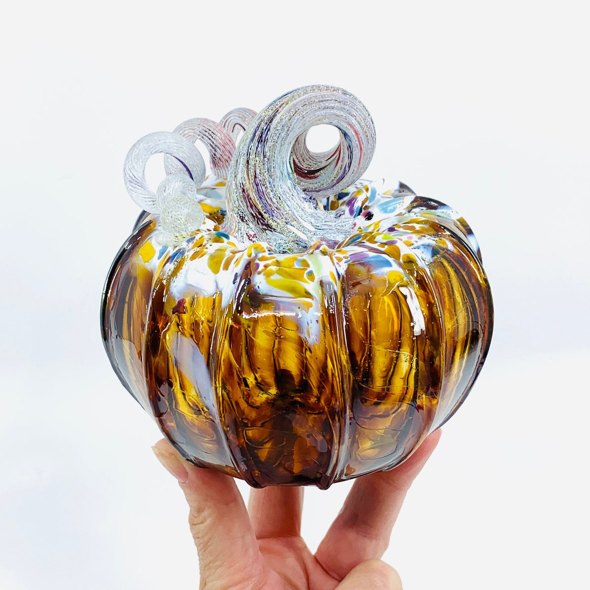 Daily Pumpkin 1615 Cupcake Squat Gabby Luke Adams Glass Blowing Studio 