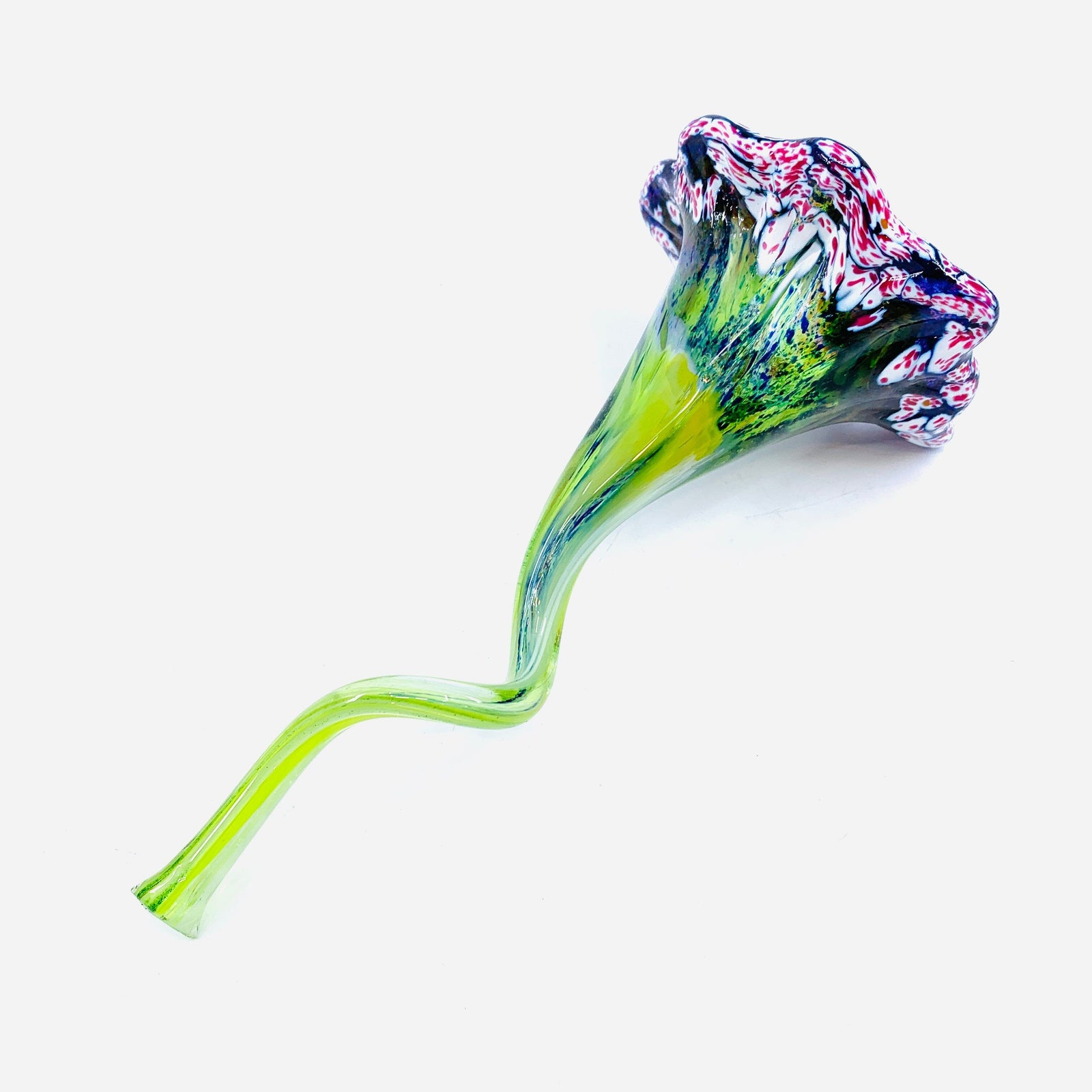 Pulled Glass Flower 56 Decor Luke Adams Glass Blowing Studio 