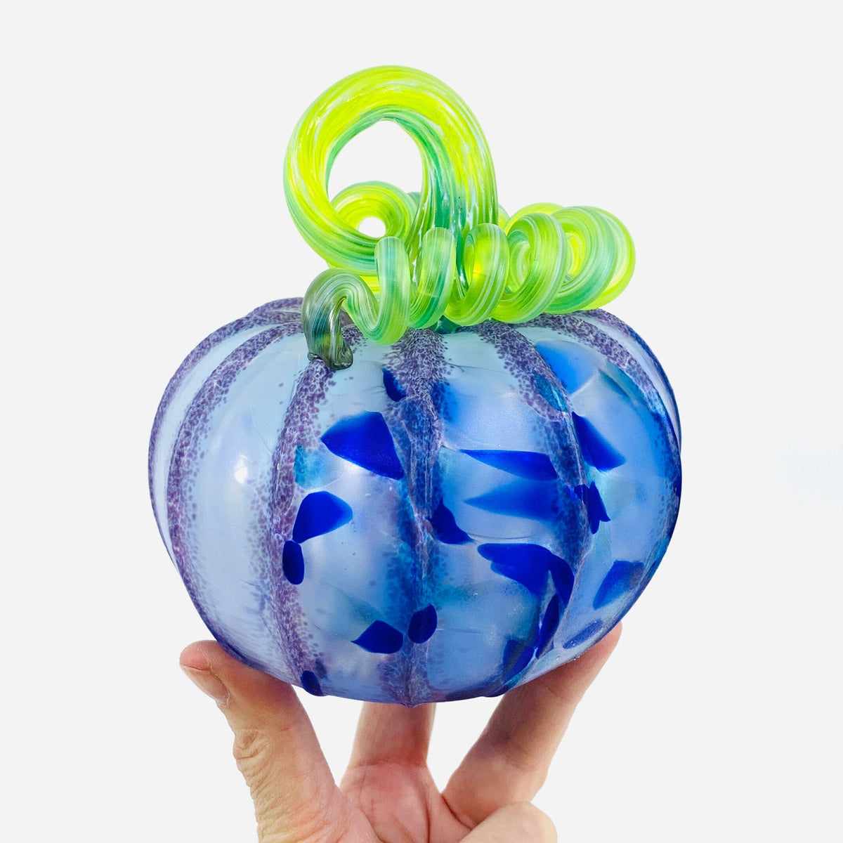 Daily Pumpkin 481 Matte Squat Gabby Luke Adams Glass Blowing Studio 