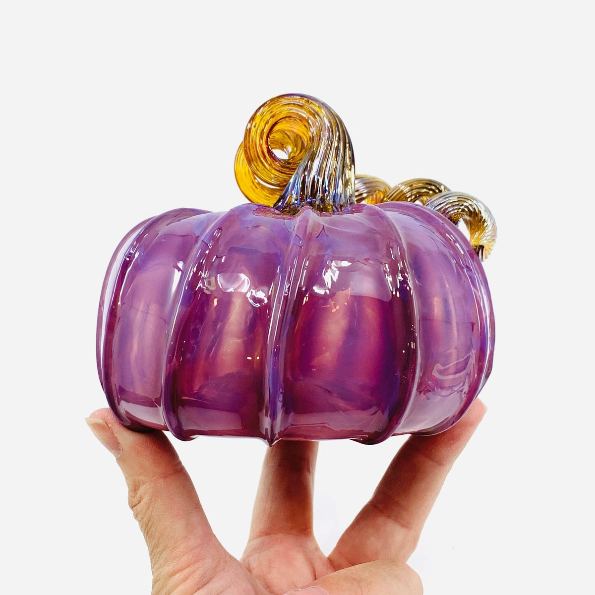Daily Pumpkin 2920 Oops Squat Gabby Luke Adams Glass Blowing Studio 