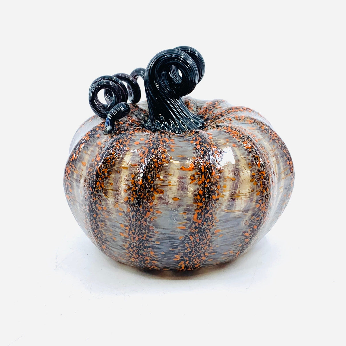 Daily Pumpkin 484 Fall Squat Daily Pumpkin Luke Adams Glass Blowing Studio 