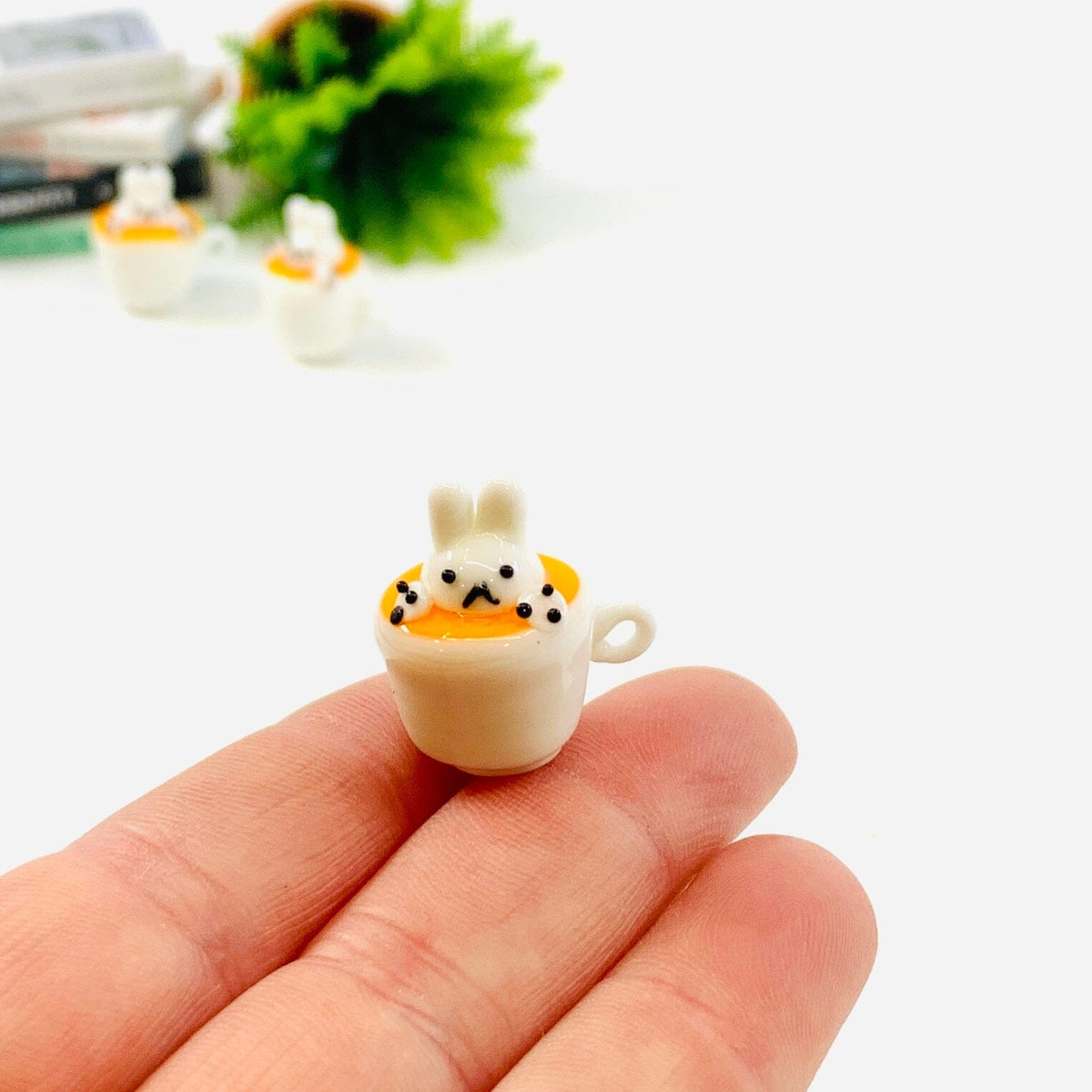 Tiny Animal Latte Easter Bunny 73 Miniature - 