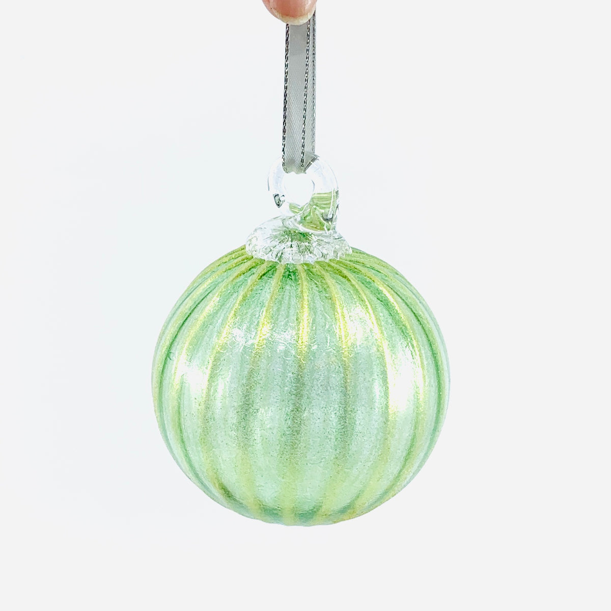 Jade Shimmer Ornament