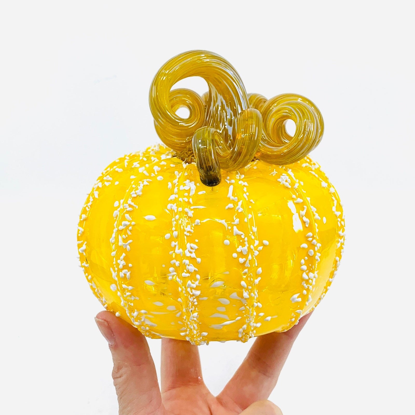 Daily Pumpkin 945 Squat Gabby Luke Adams Glass Blowing Studio 