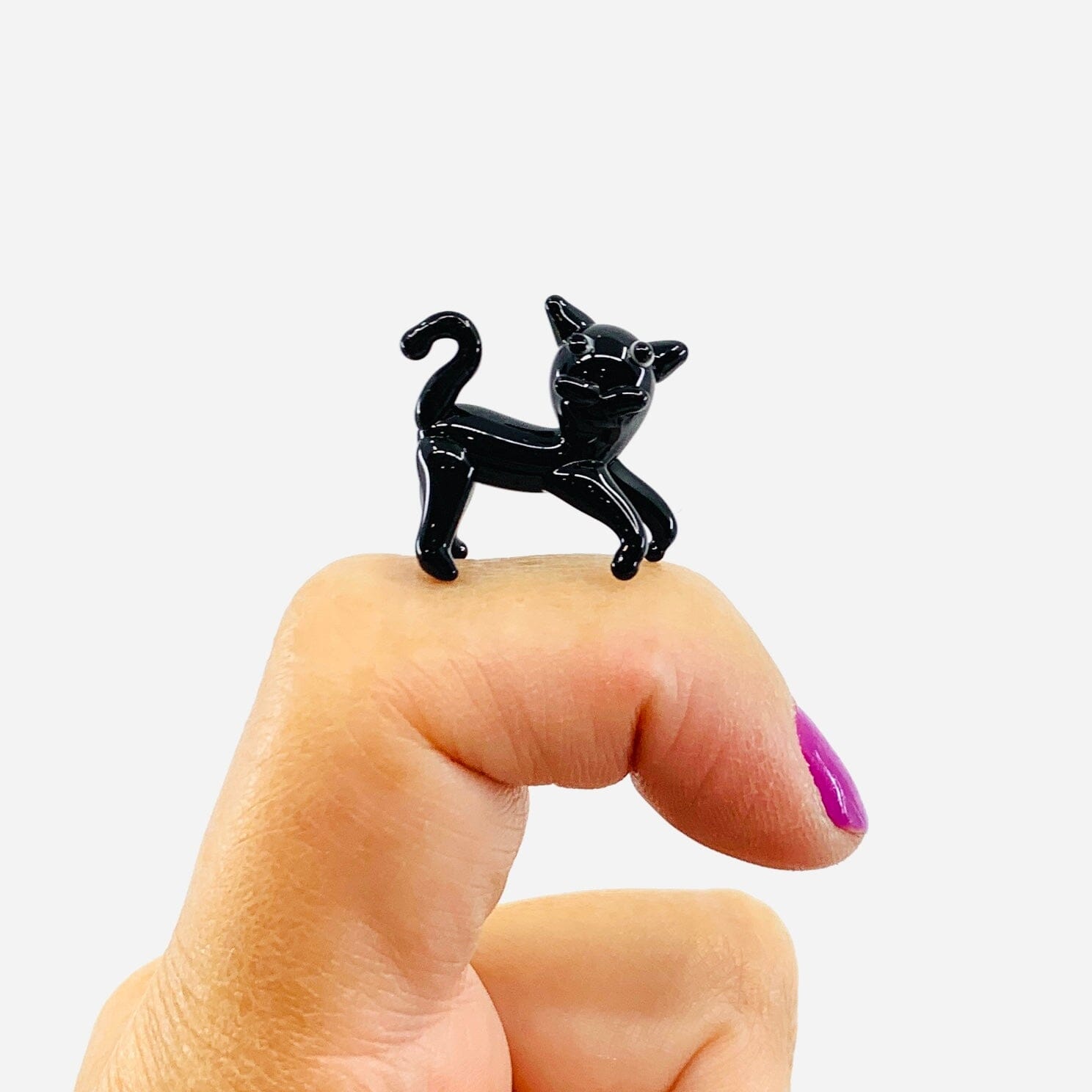 Tiny Pouncing Kitten Miniature Alex 