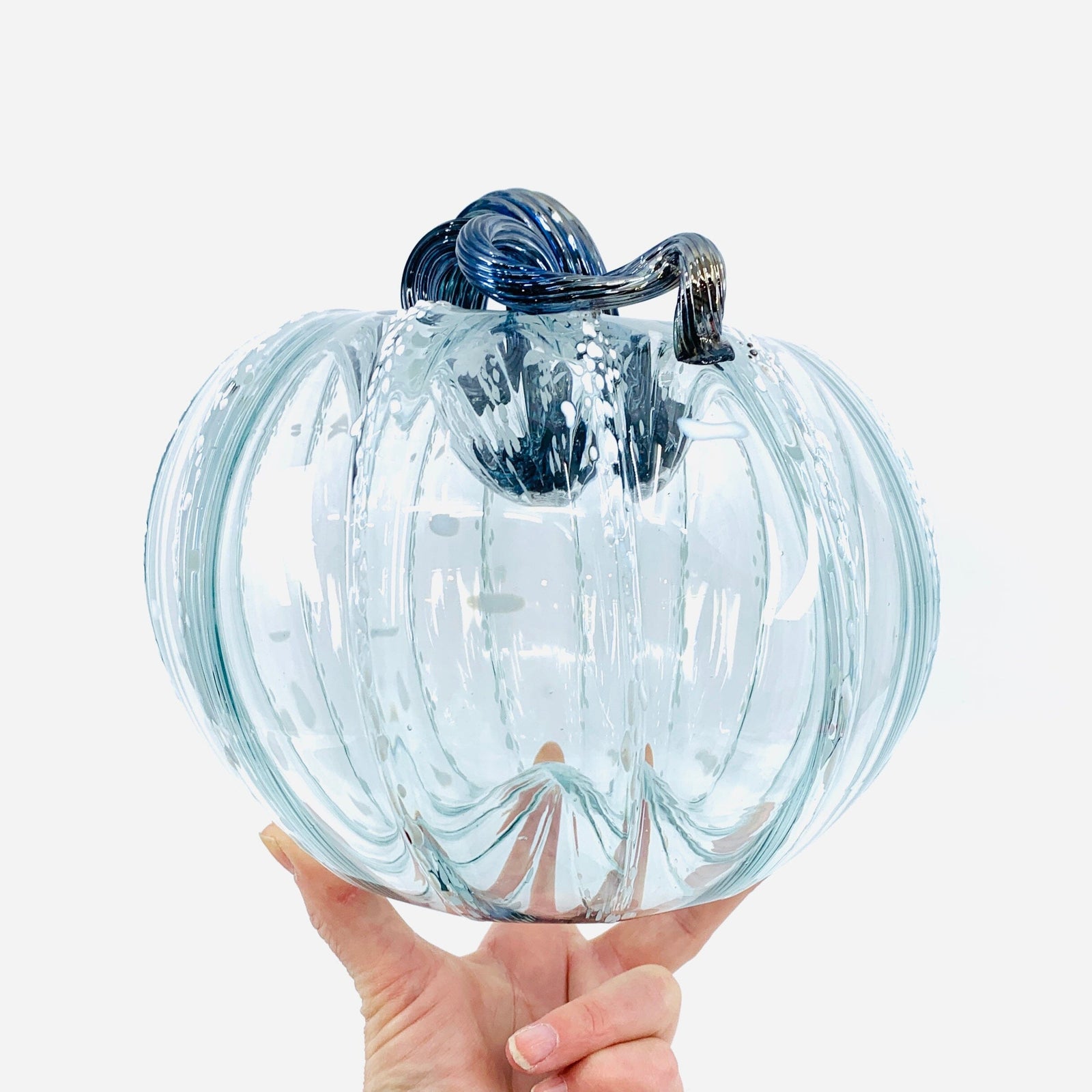 Daily Pumpkin 3317 Large Gabby Luke Adams Glass Blowing Studio 