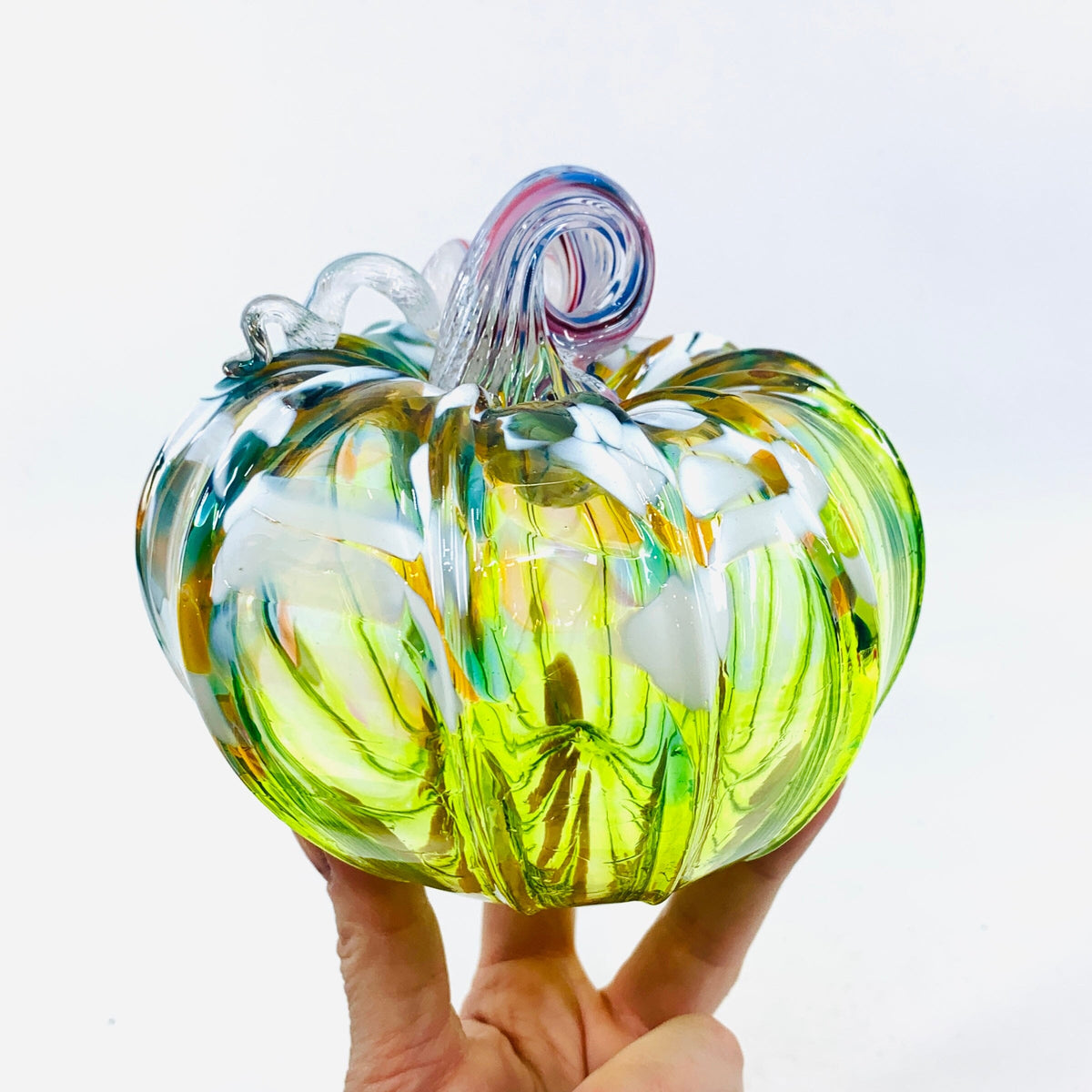 Daily Pumpkin 3461 Squat Gabby Luke Adams Glass Blowing Studio 