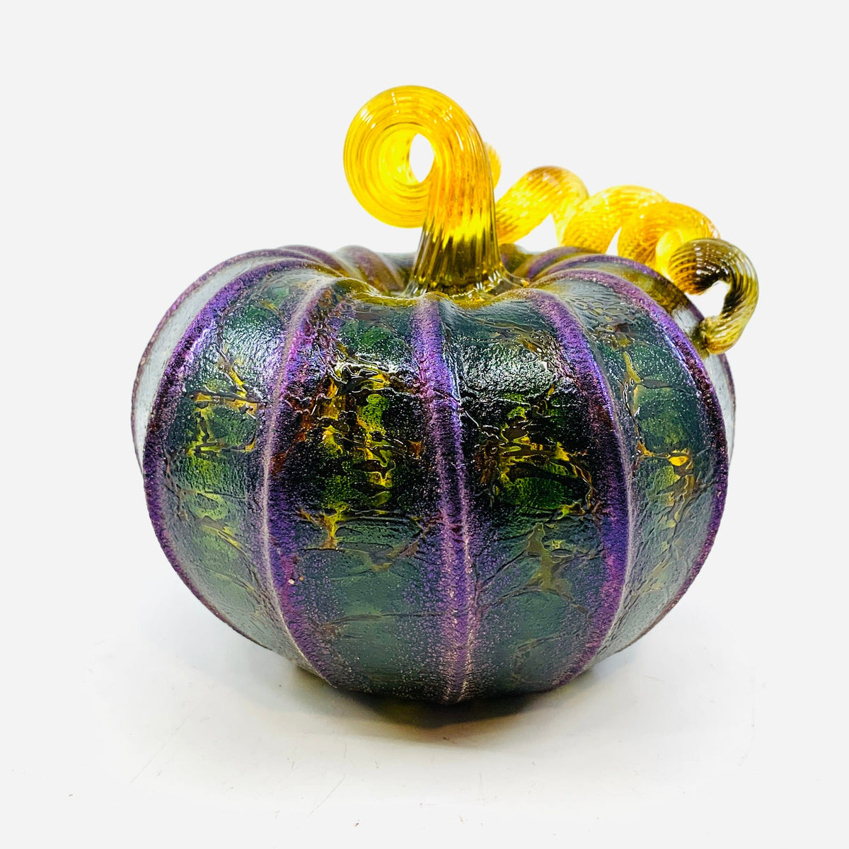 Daily Pumpkin 83 Fall Shimmer Squat Gabby Luke Adams Glass Blowing Studio 