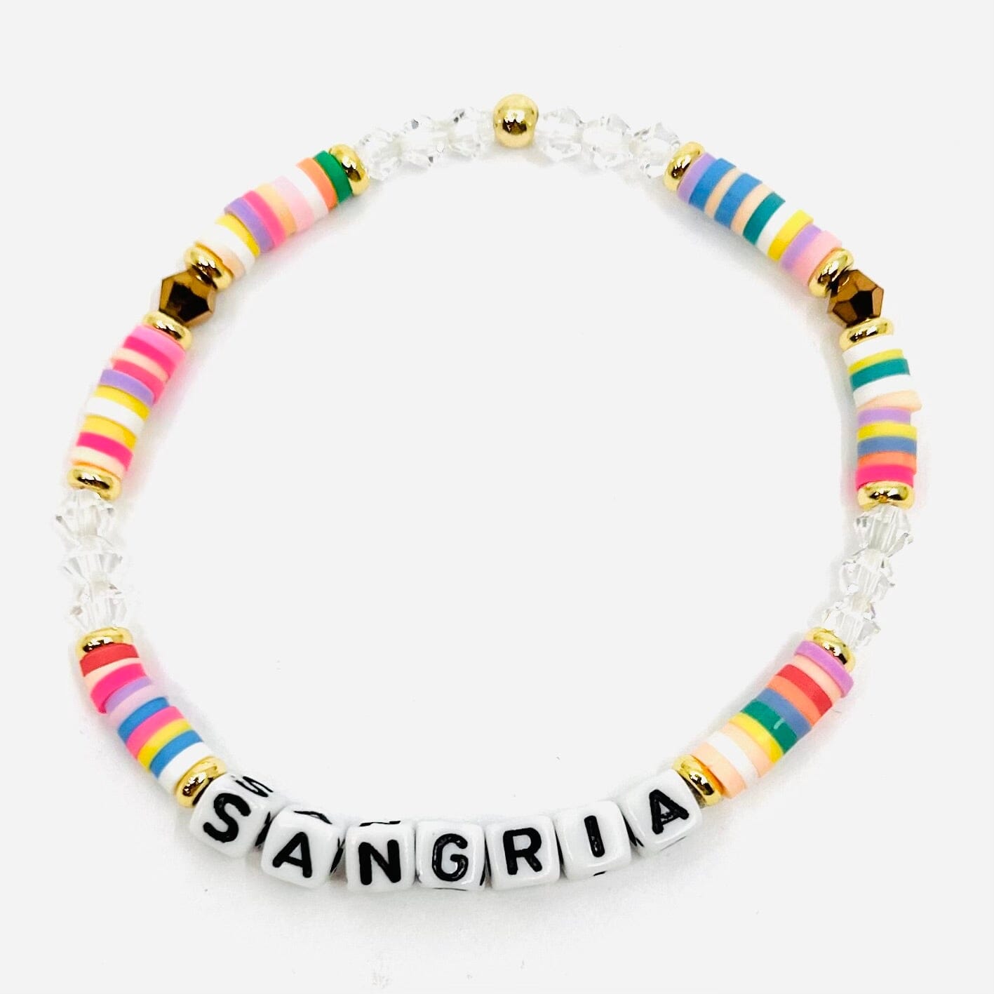 Stackable Wine Friendship Bracelets - Sangria - 