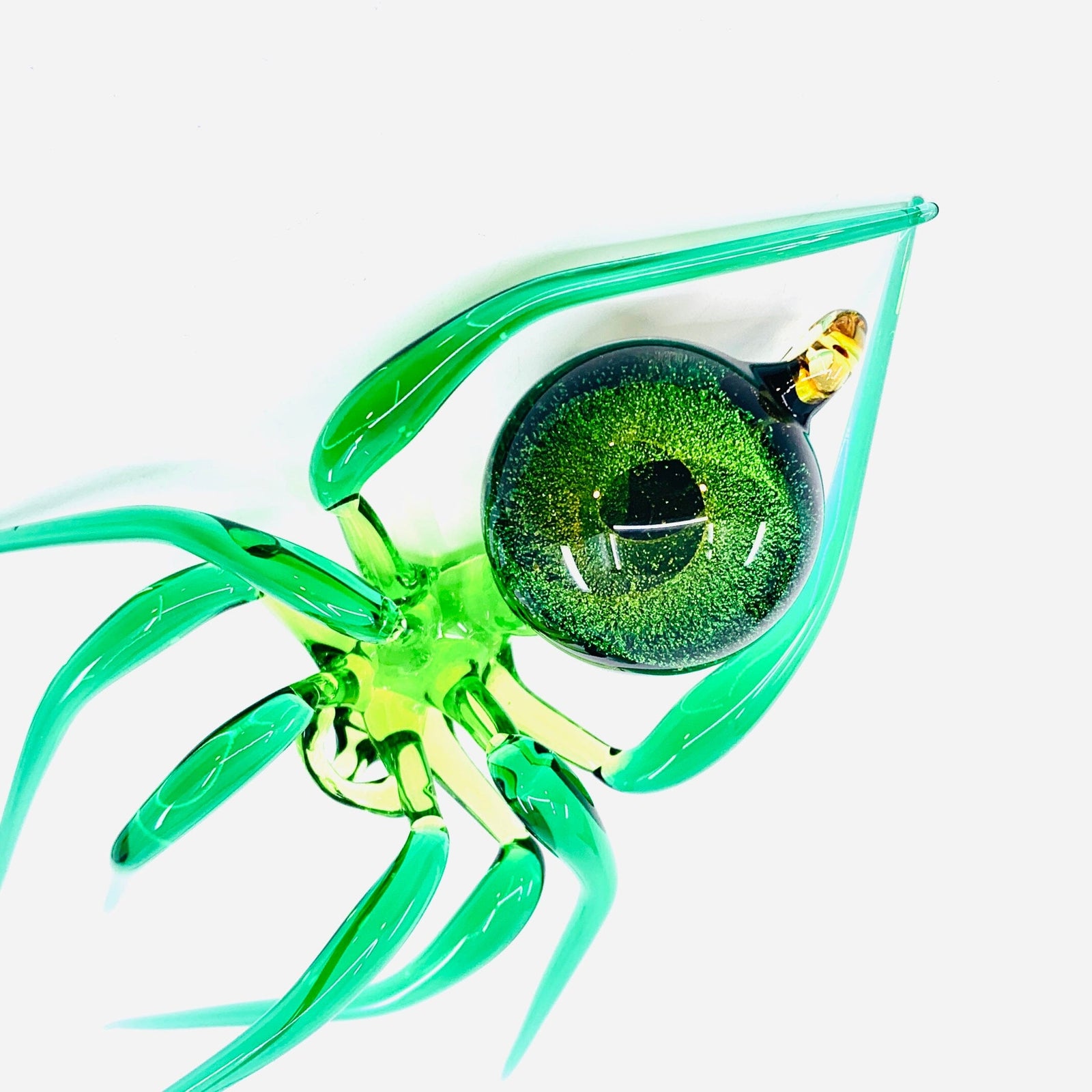 Glass Galaxy Spider Ornament, 56 Ornament WGK Glass Art Inc 