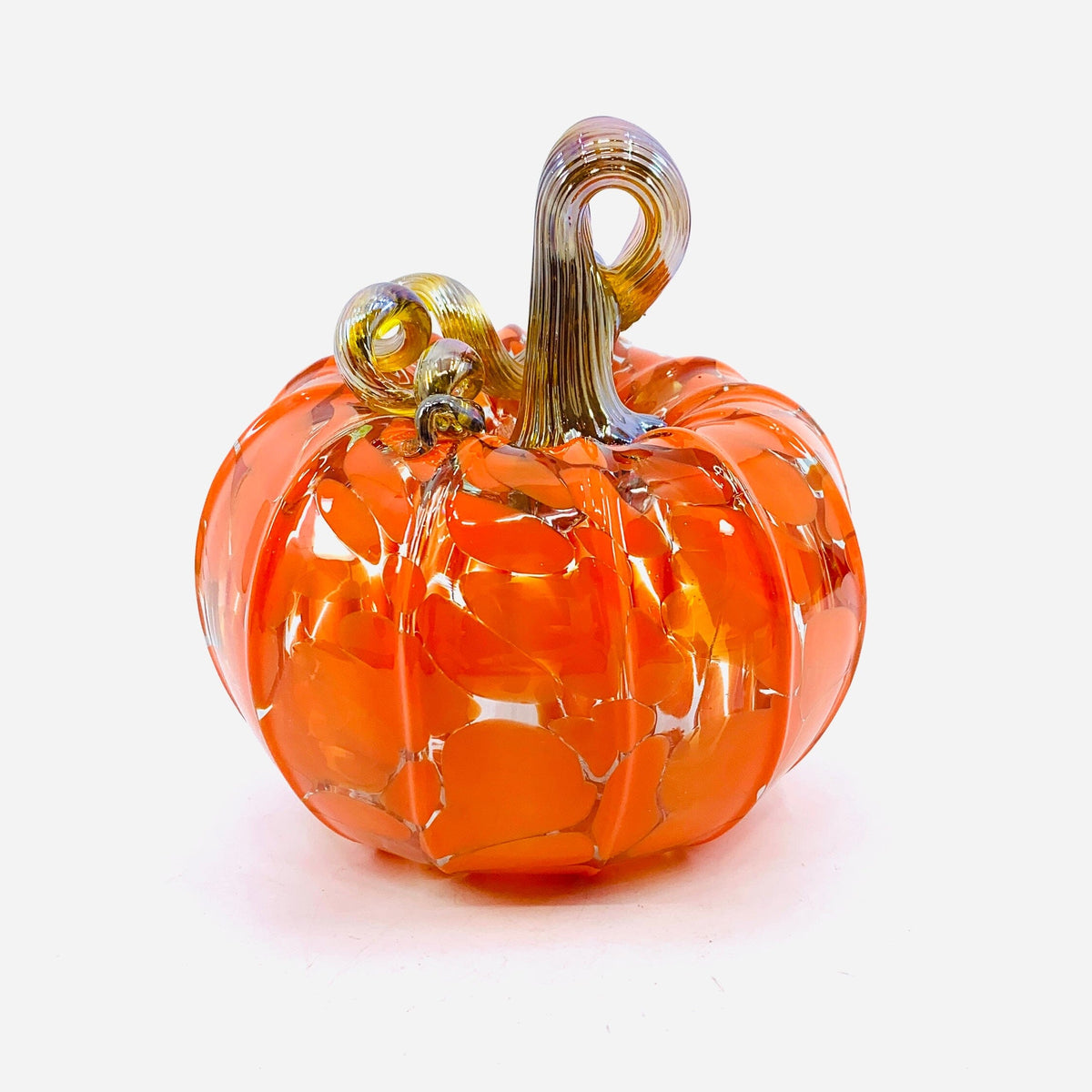 Daily Pumpkin 504 Fall Squat Daily Pumpkin Luke Adams Glass Blowing Studio 