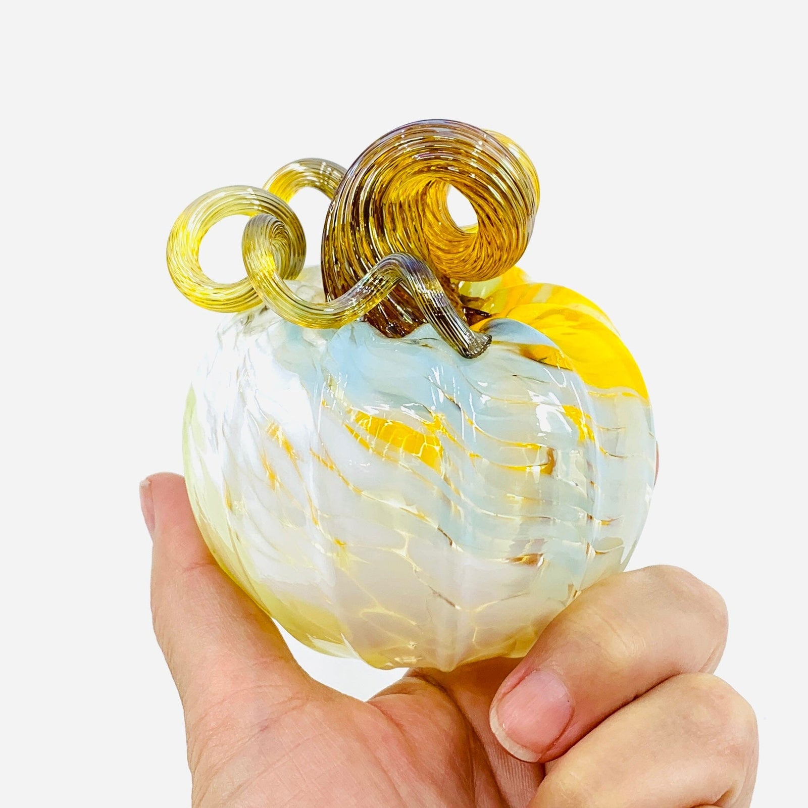 Daily Pumpkin 2876 Mini Gabby Luke Adams Glass Blowing Studio 