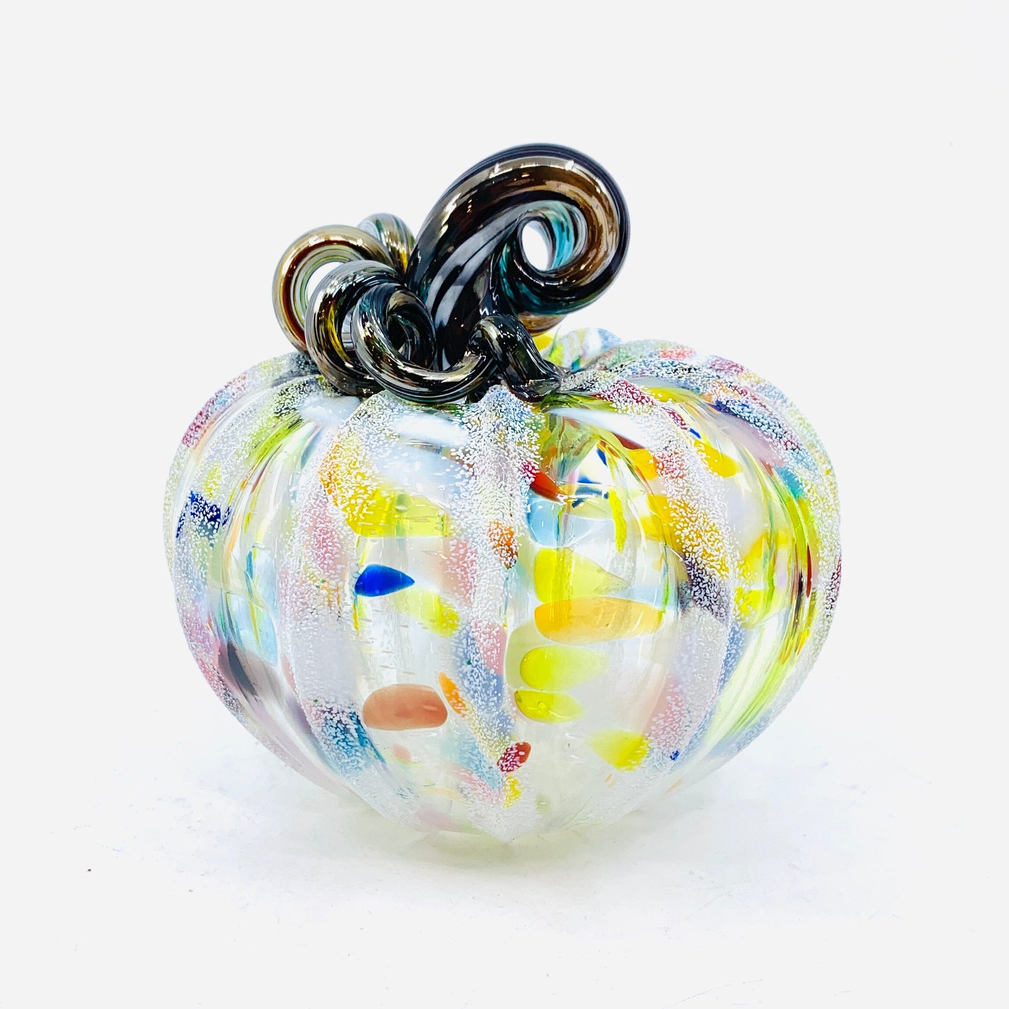 Daily Pumpkin 1723 Holiday Snowfall Squat Gabby Luke Adams Glass Blowing Studio 