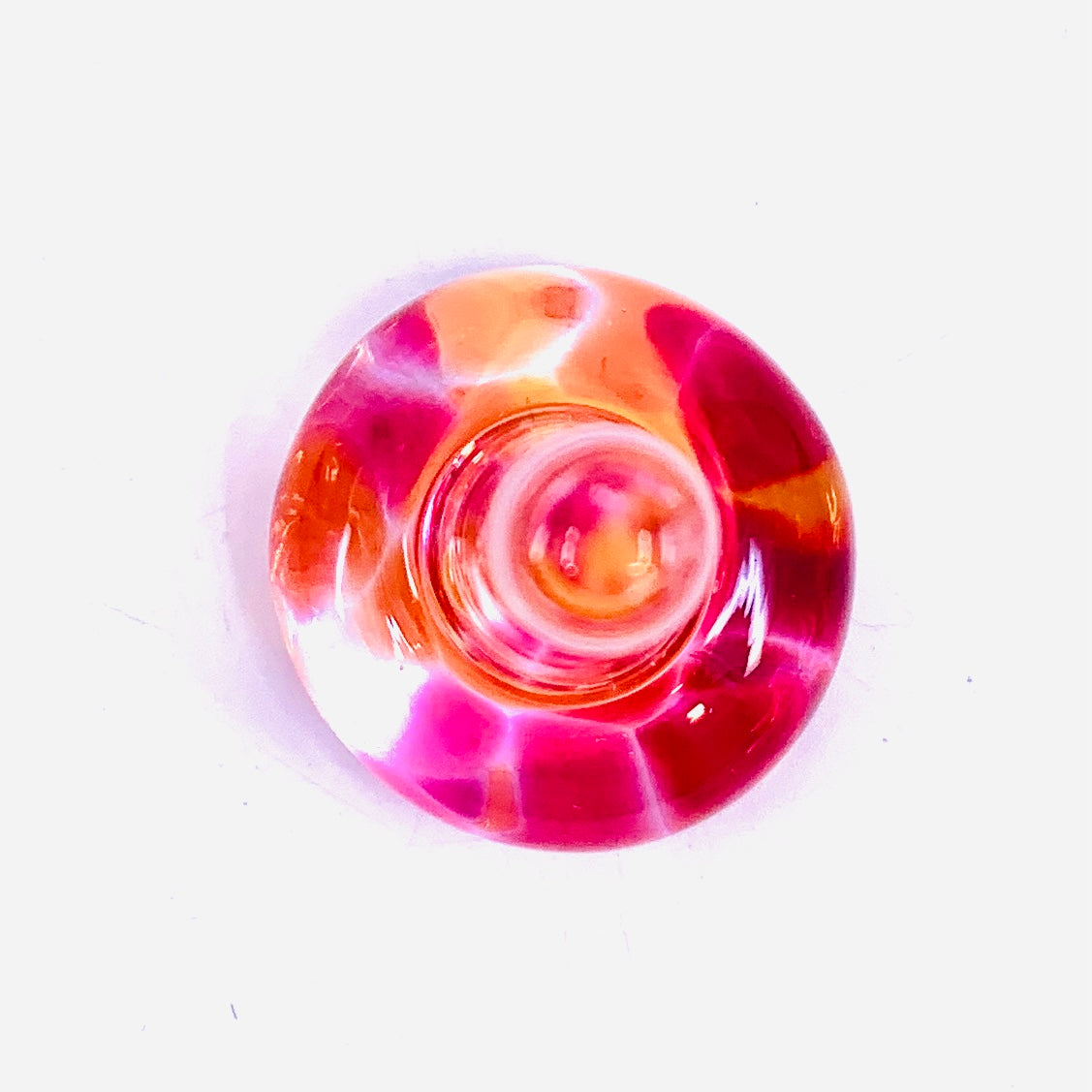 Artisan Glass Ring Holder, 6 Confetti