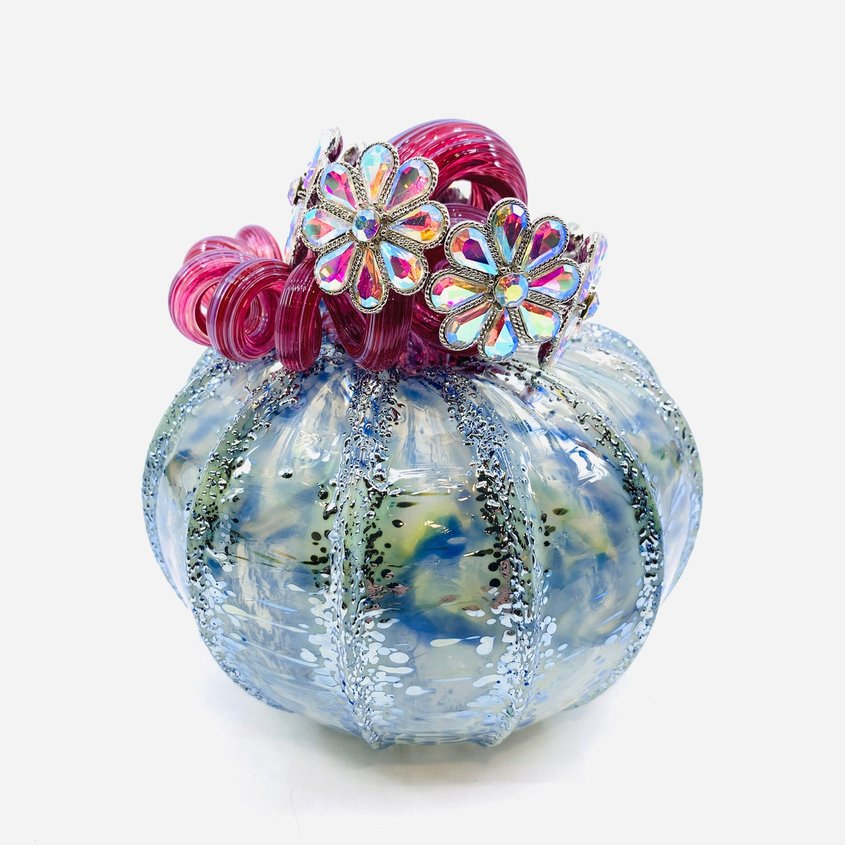 Daily Pumpkin 2872 Gift Me Squat Gabby Luke Adams Glass Blowing Studio 