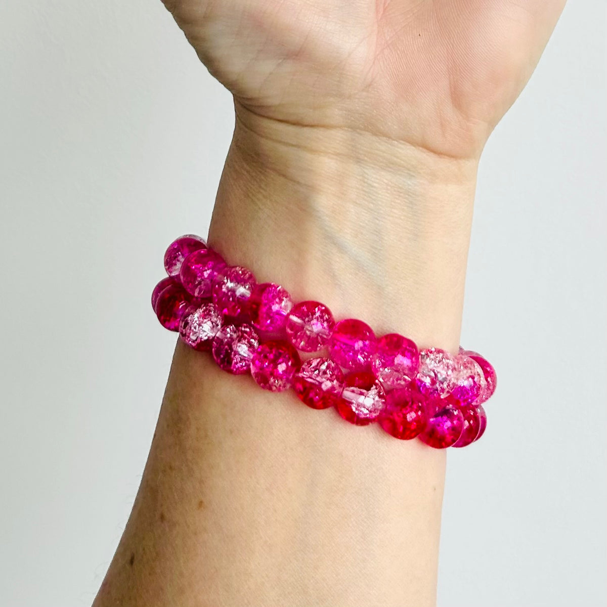 Crackle Glass Bracelets