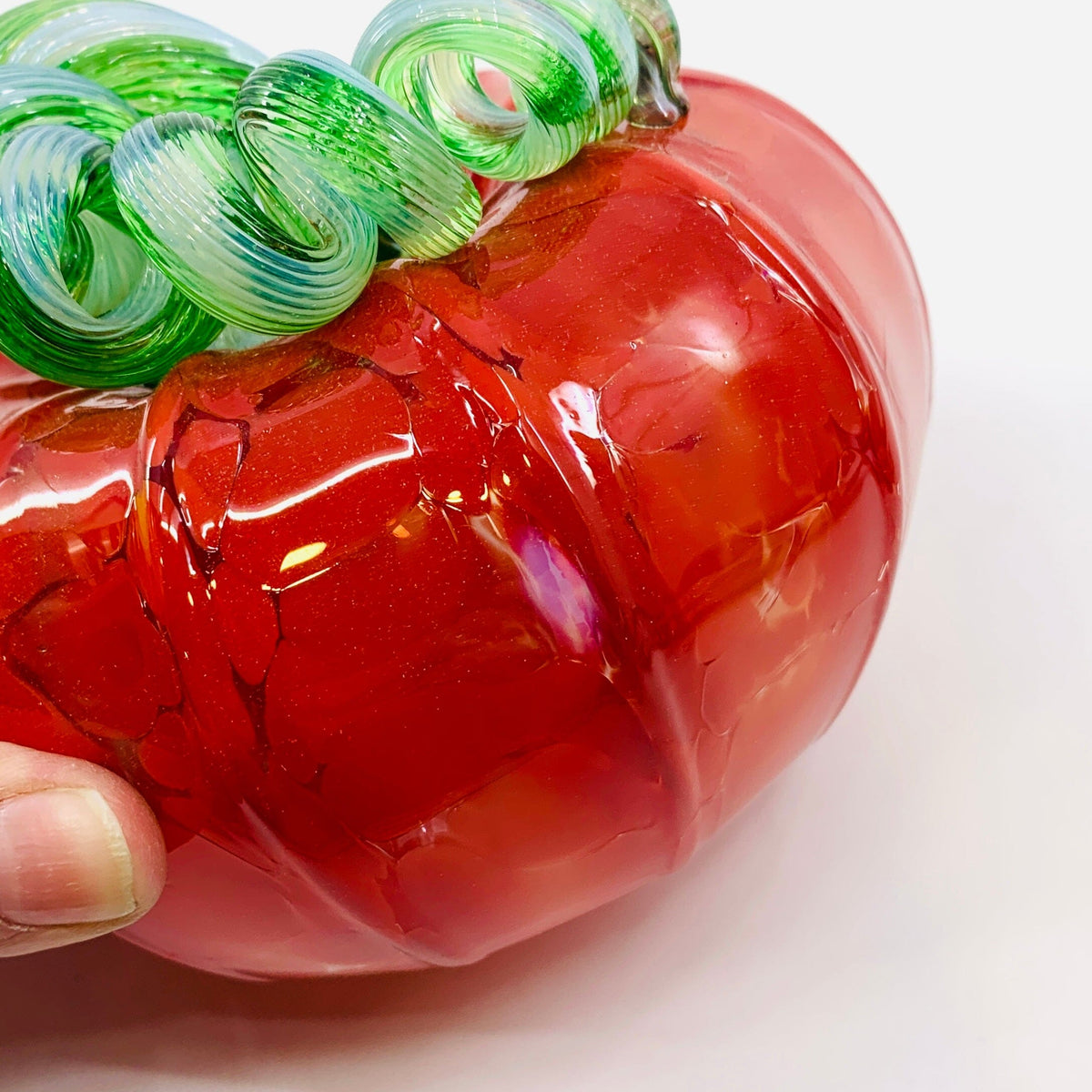 Daily Pumpkin 1771 Oops Squat Gabby Luke Adams Glass Blowing Studio 