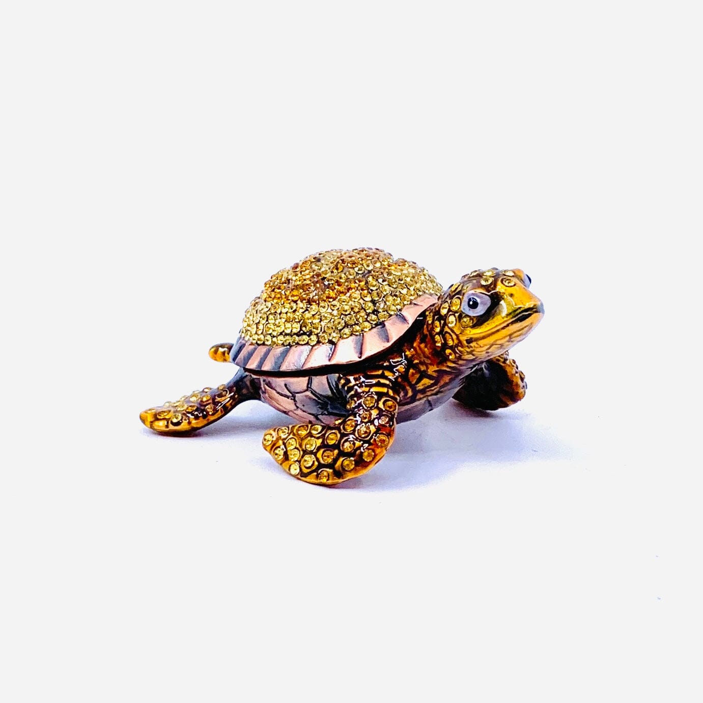 Bejeweled Enamel Trinket Box 15, Sparkle Decor Kubla Craft 