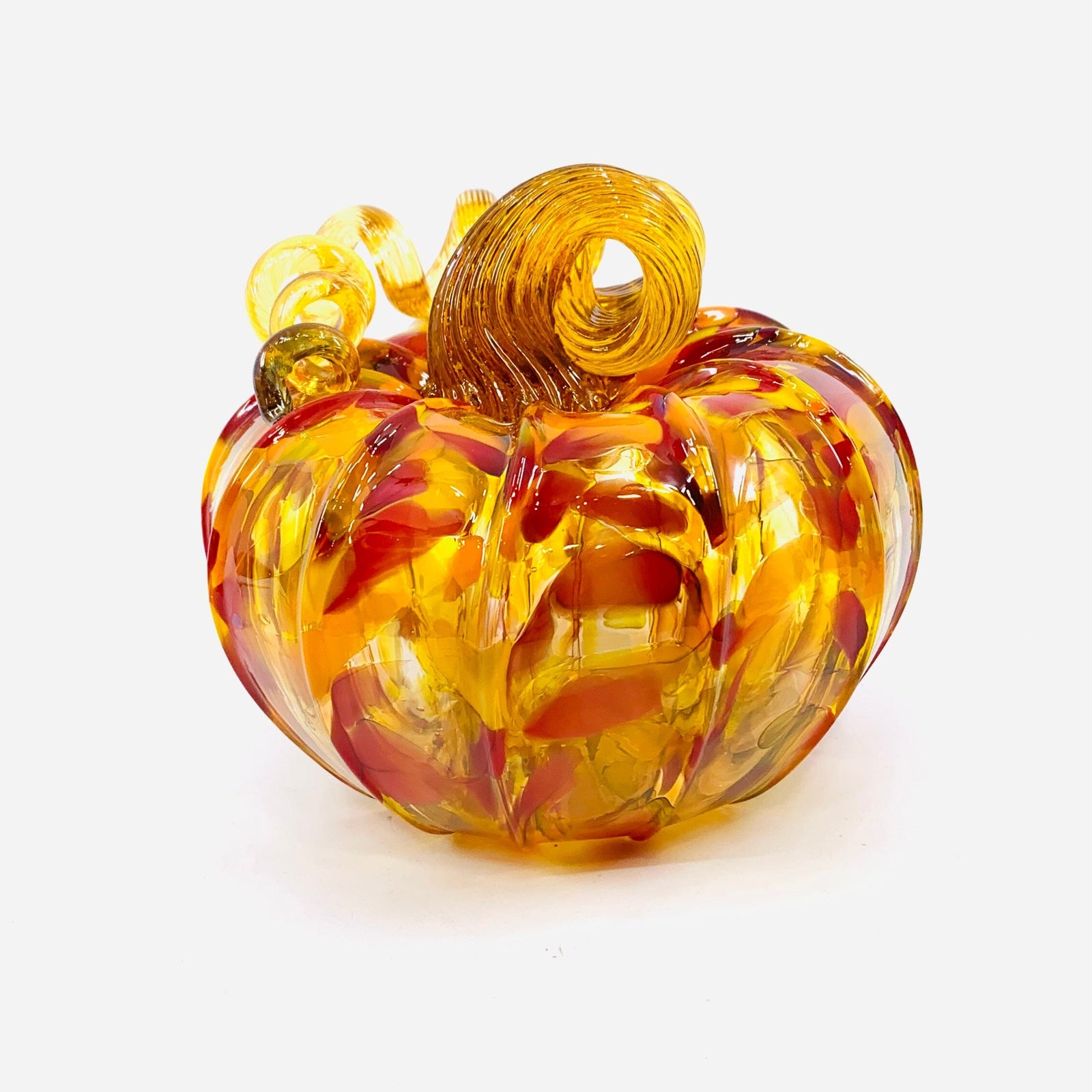 Daily Pumpkin 2502 Squat Gabby Luke Adams Glass Blowing Studio 