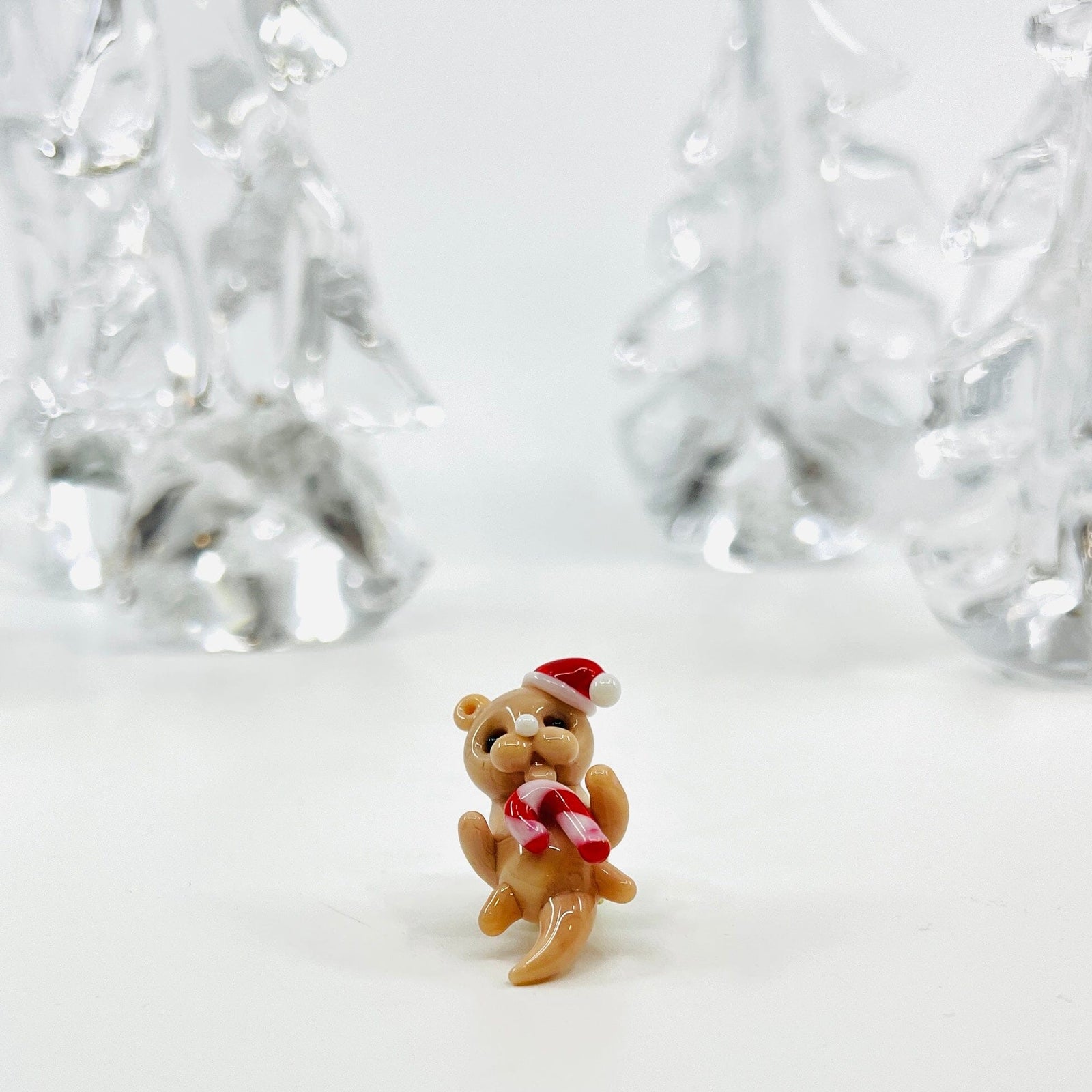 Little Candy Cane Otter Miniature - 