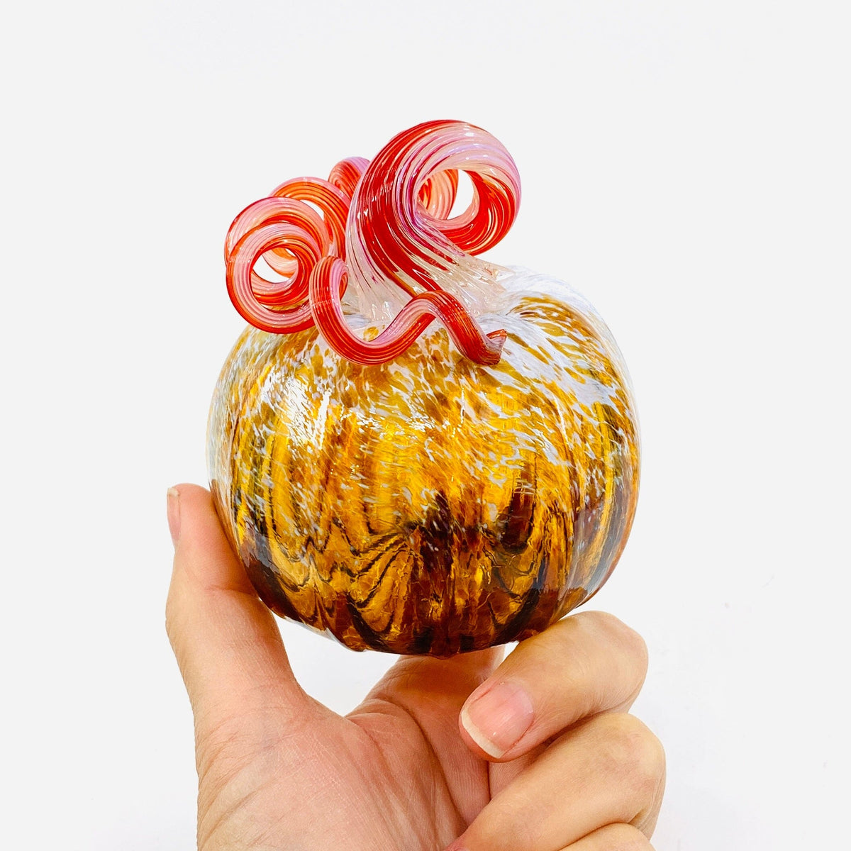 Daily Pumpkin 2901 Mini Gabby Luke Adams Glass Blowing Studio 