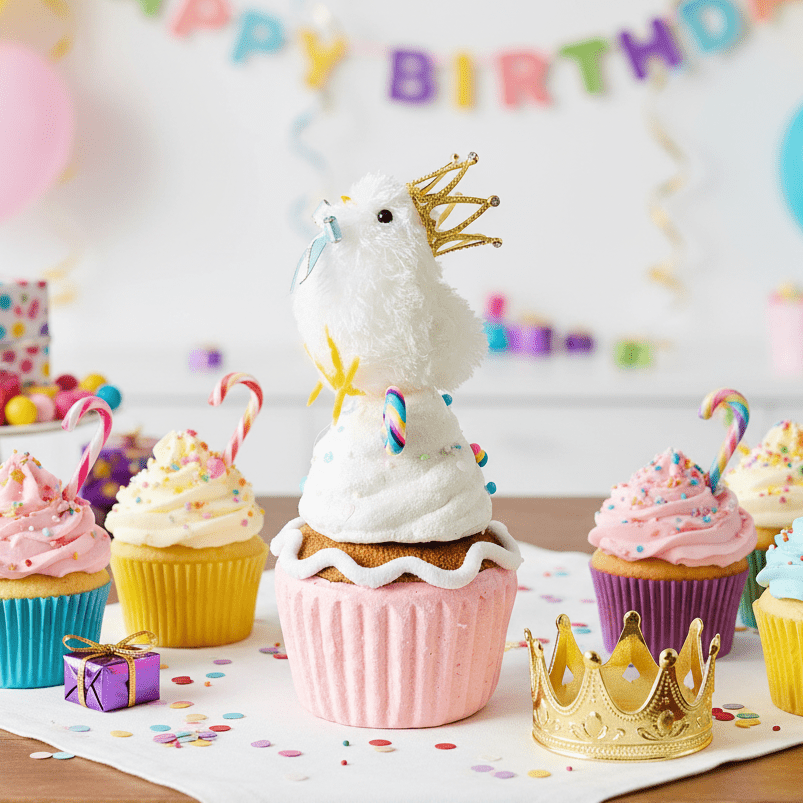 Cupcake Chicken, Pink Diamond Star 