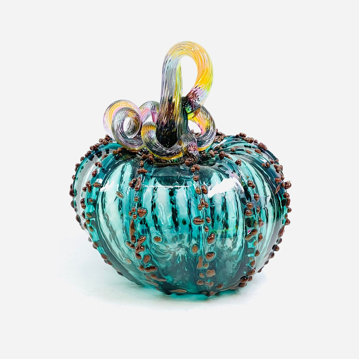 Daily Pumpkin 3077 Squat Gabby Luke Adams Glass Blowing Studio 